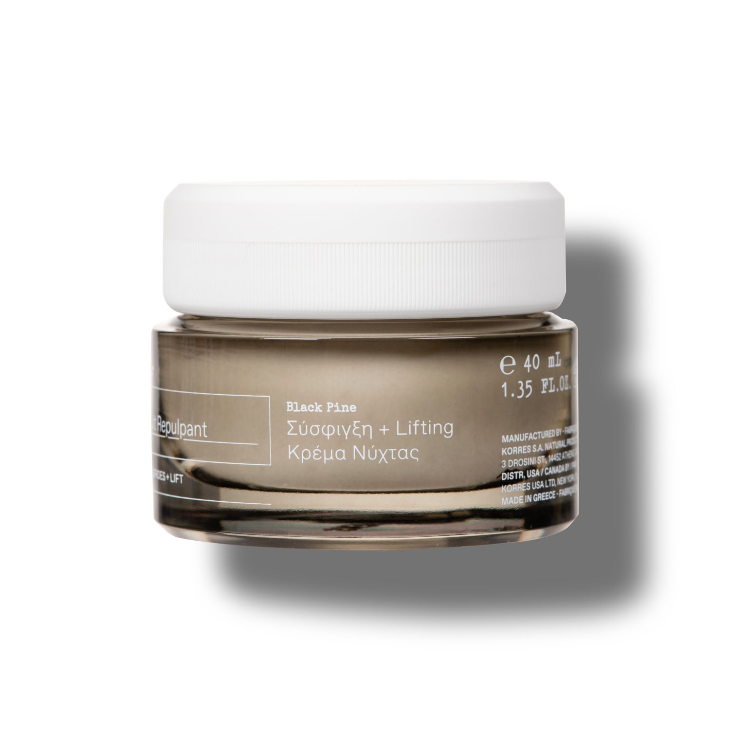 BLACK PINE 4D Bio-ShapeLift Aufpolsternde Nachtcreme für straffe Haut