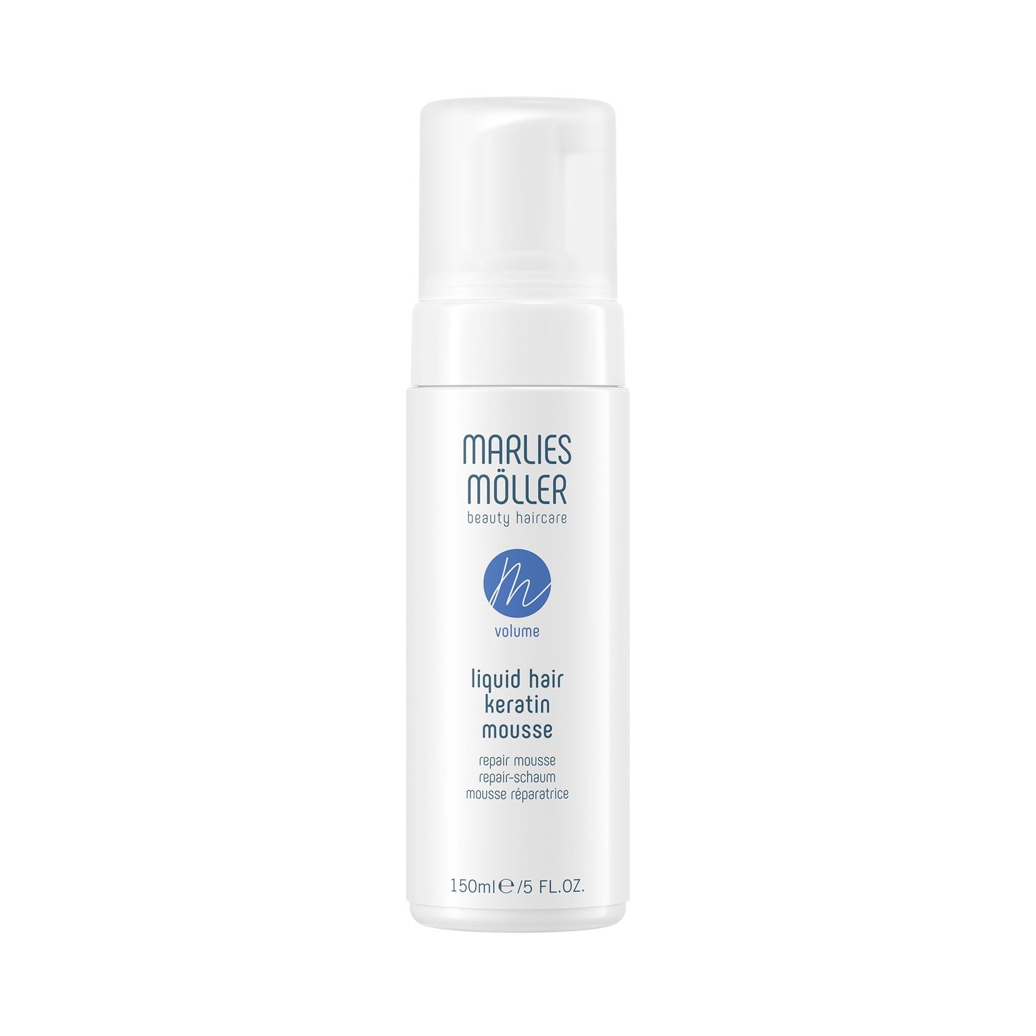 liquid hair keratin mousse