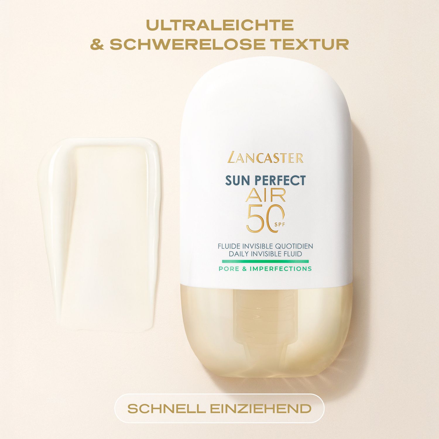 Lancaster Sun Perfect AIR Daily Invisible Fluid SPF50 Pore & Imperfections