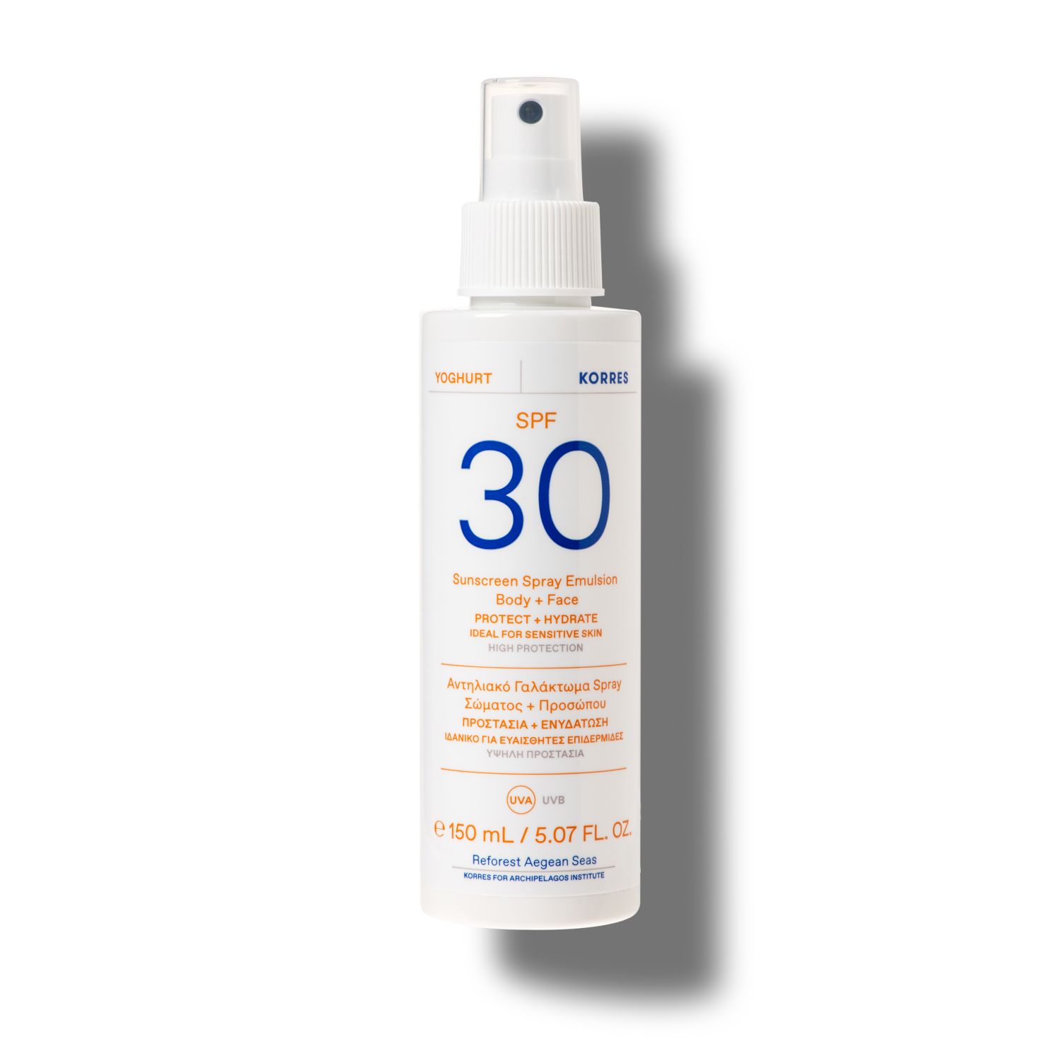 YOGHURT Sonnenschutz Sprüh-Emulsion für Gesicht & Körper SPF30
