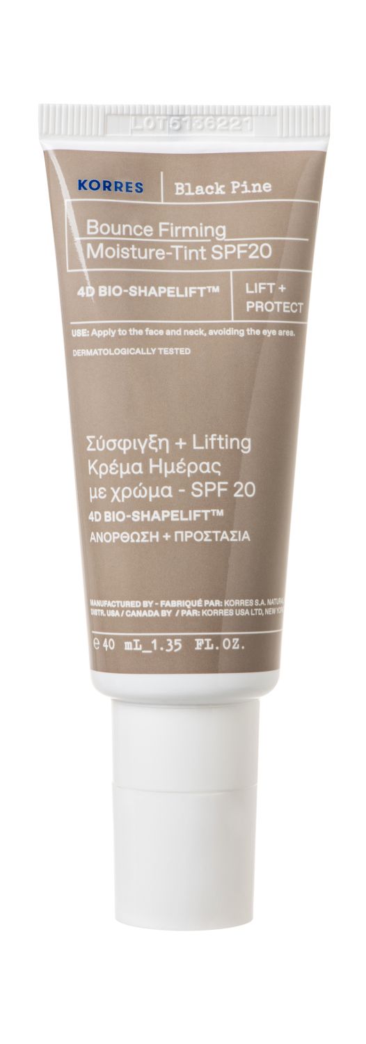 BLACK PINE 4D BioShapeLift Straffende Feuchtigkeitscreme, getönt SPF20