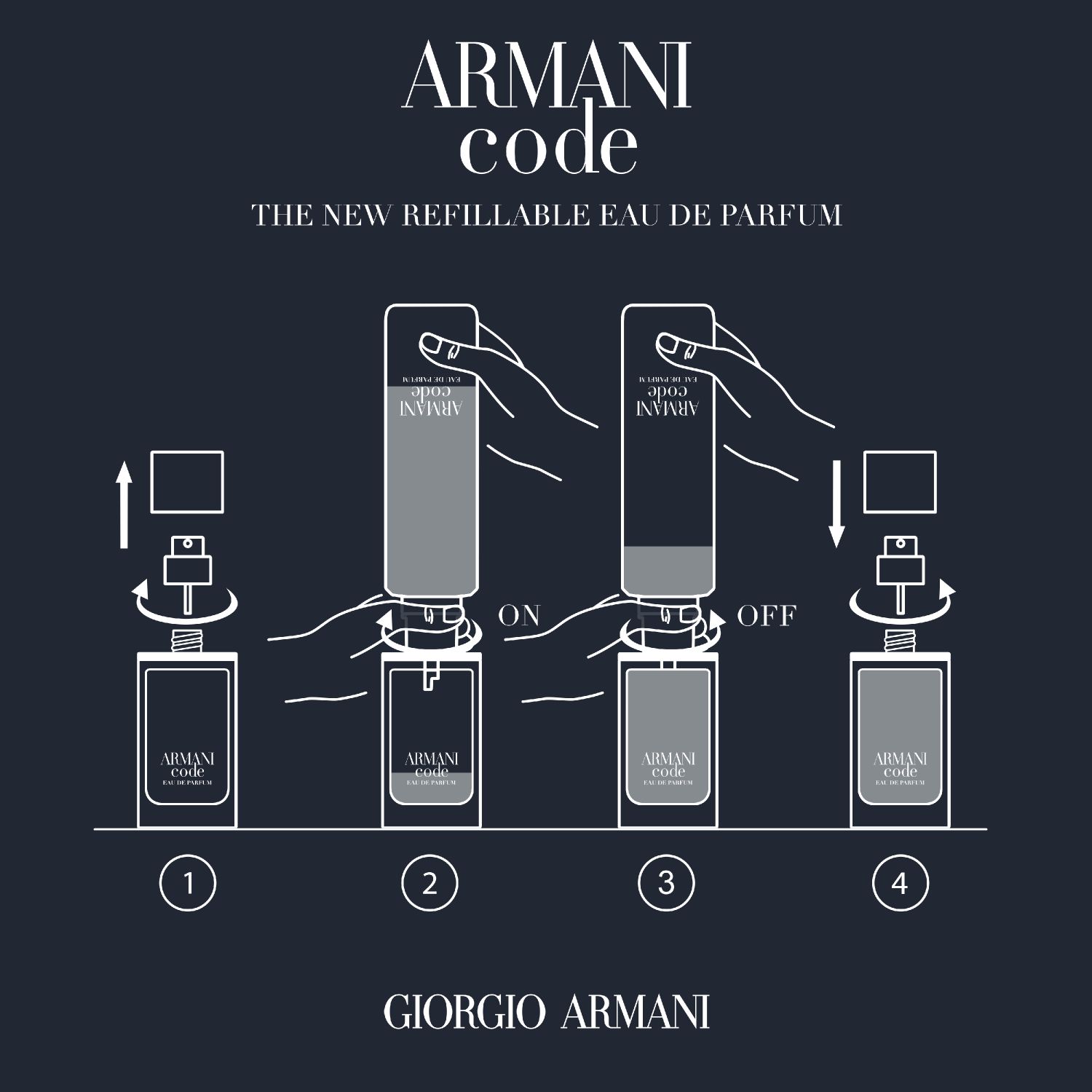 Armani Code Eau de Parfum Refill