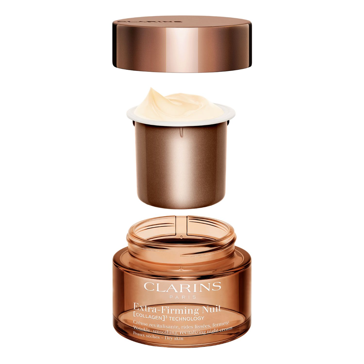Extra-Firming Nuit [COLLAGEN]³ TECHNOLOGY Crème Peaux sèches Refill