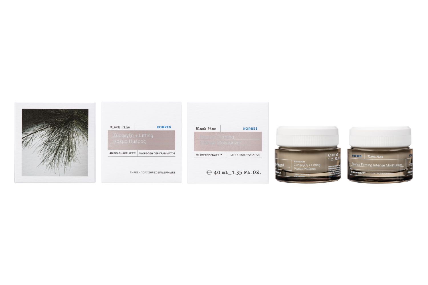 BLACK PINE 4D Bio-ShapeLift Straffende, intensiv feuchtigkeitsspendende Creme (trockene - sehr trockene Haut)