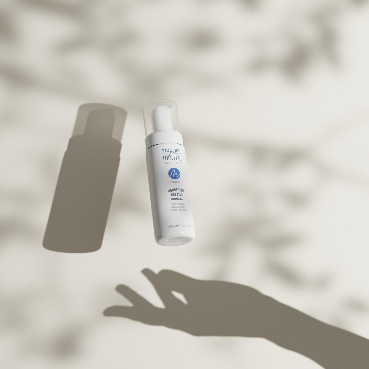 liquid hair keratin mousse