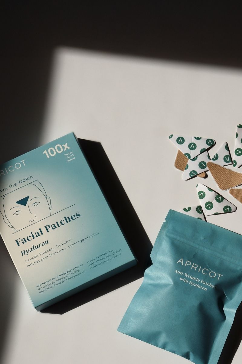 Zornesfalten Patches mit Hyaluron
