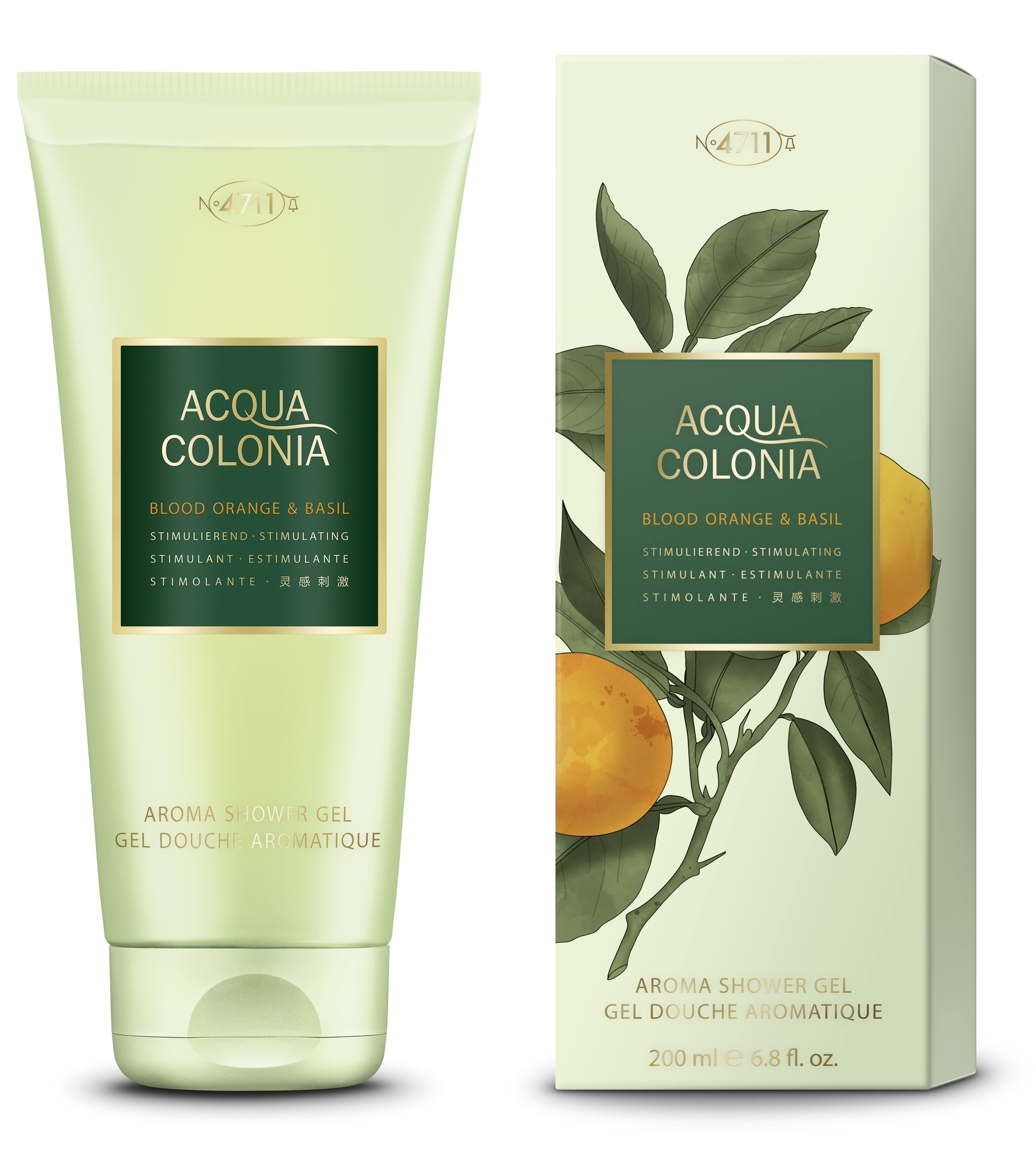 Blood Orange & Basil Shower Gel