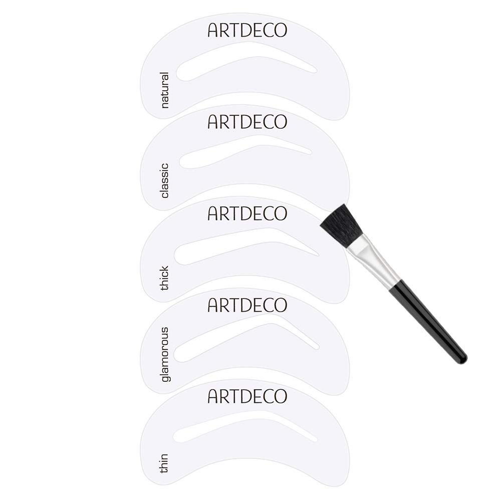 Eye Brow Stencils with Brush Applicator