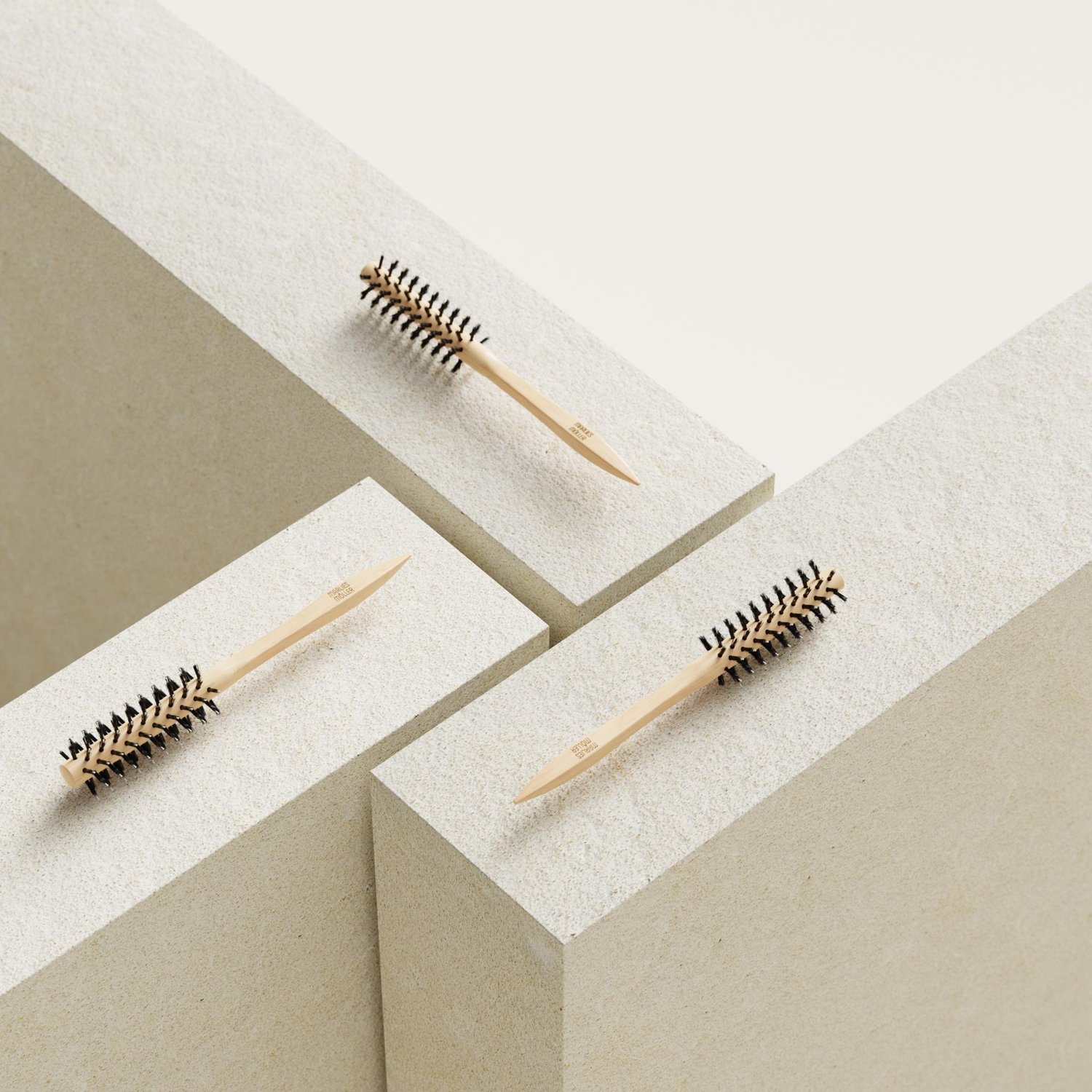 small round styling brush