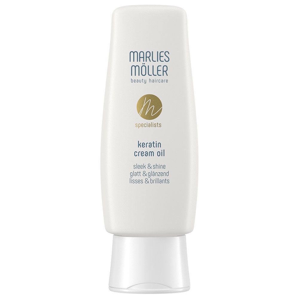 keratin cream oil sleek & shine