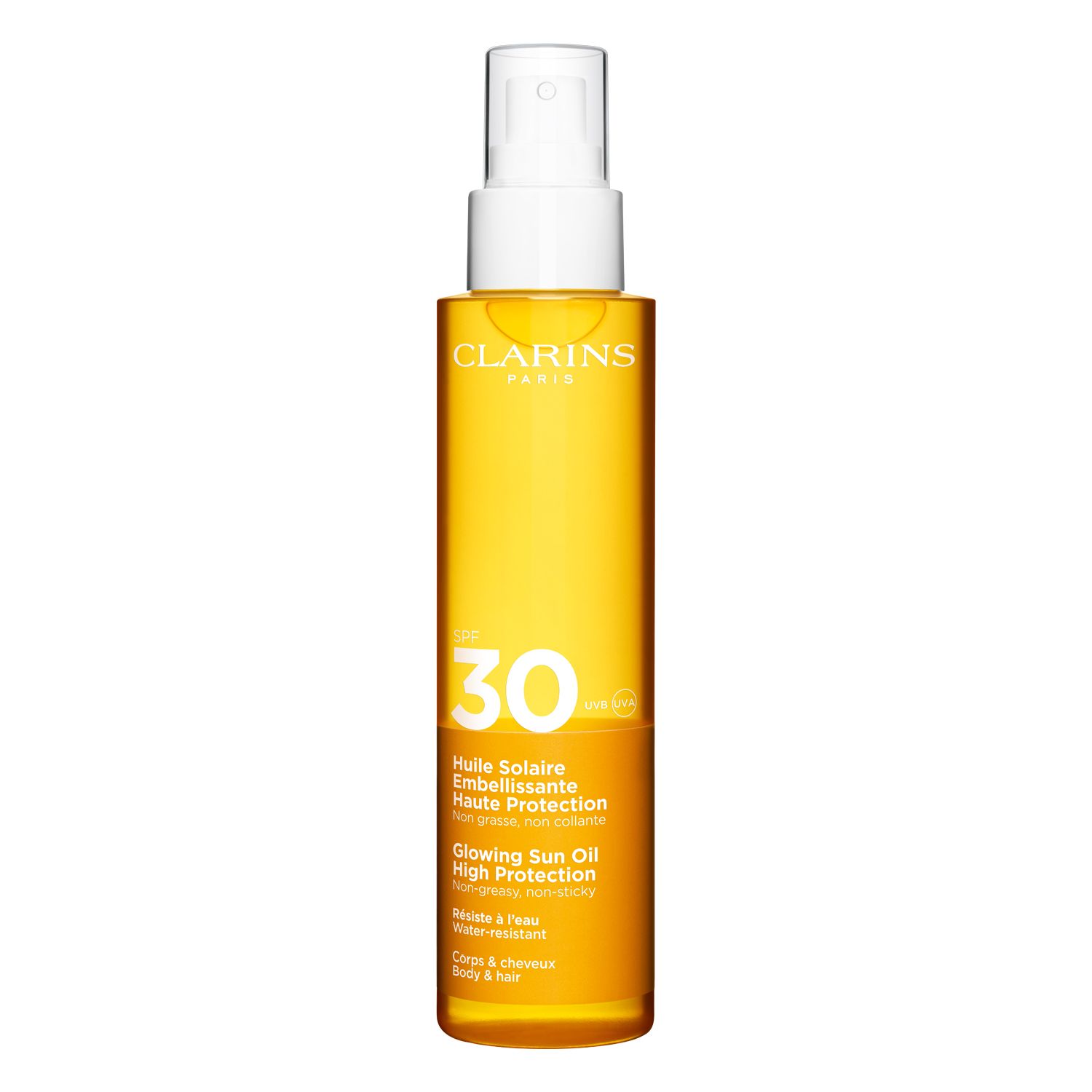 Huile Solaire Embellissante Haute Protection SPF 30