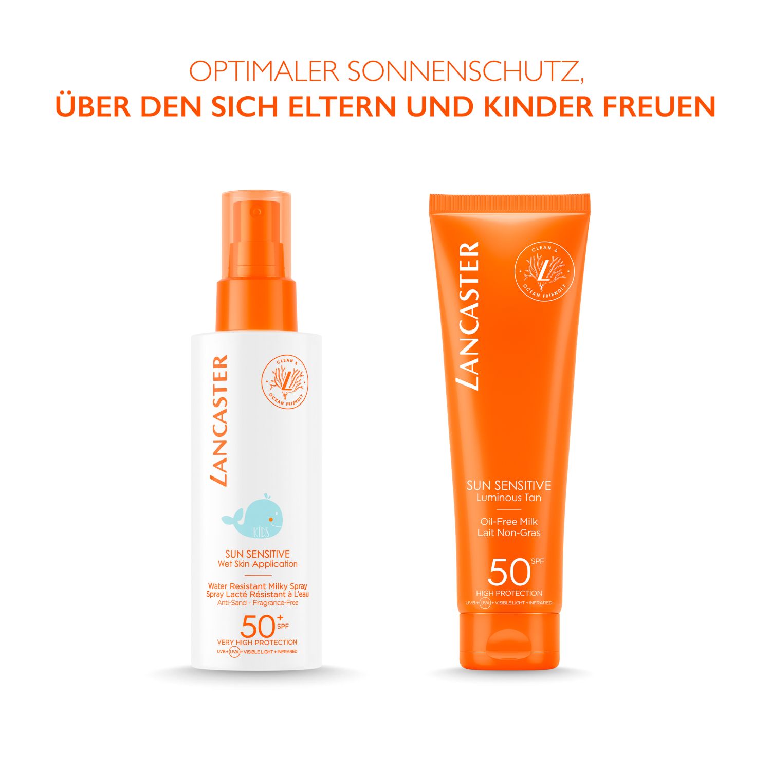 Clean Sun Sensitive Kids Milky Spray SPF 50