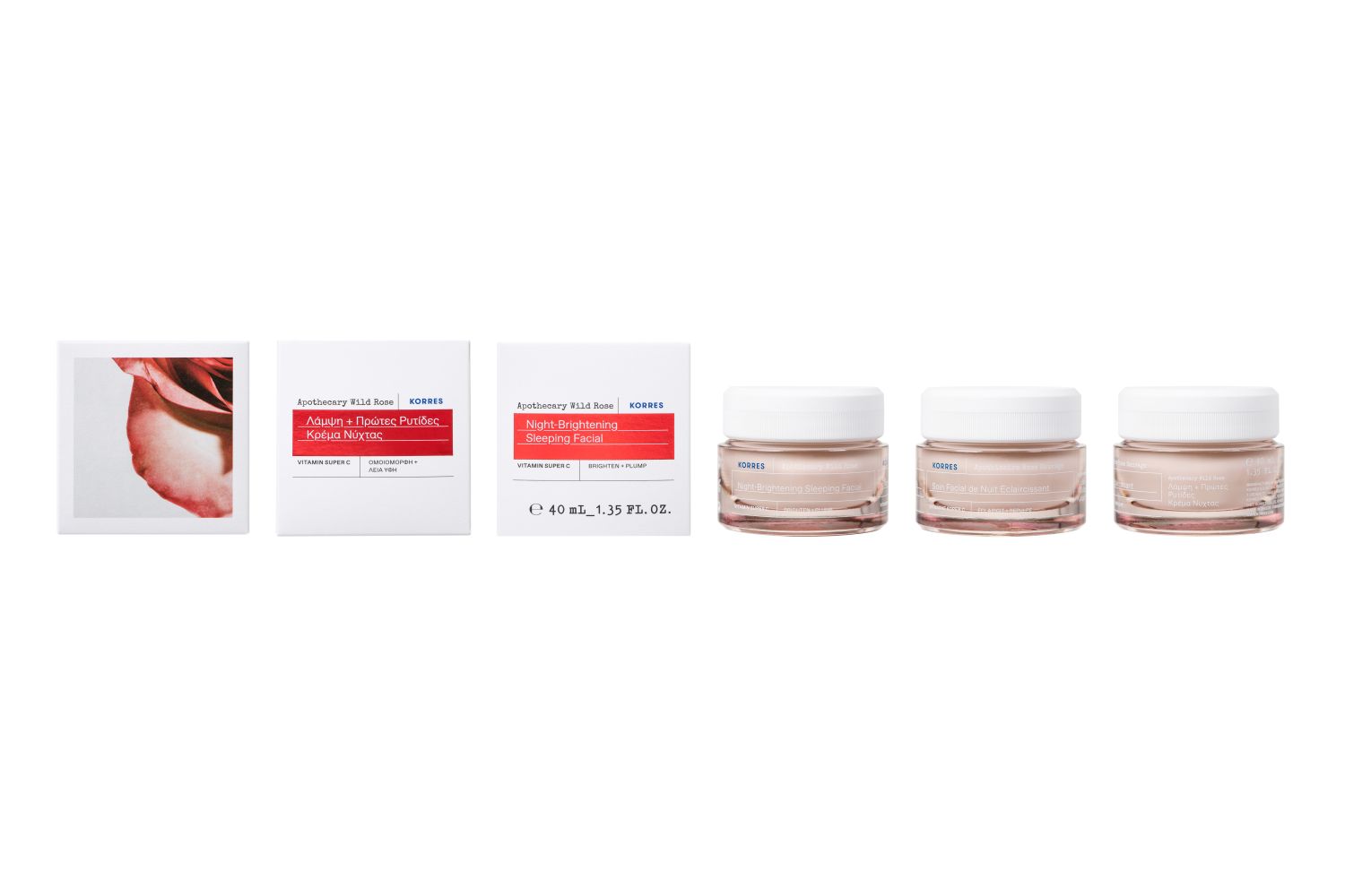 APOTHECARY WILD ROSE Nachtcreme für strahlenden Teint