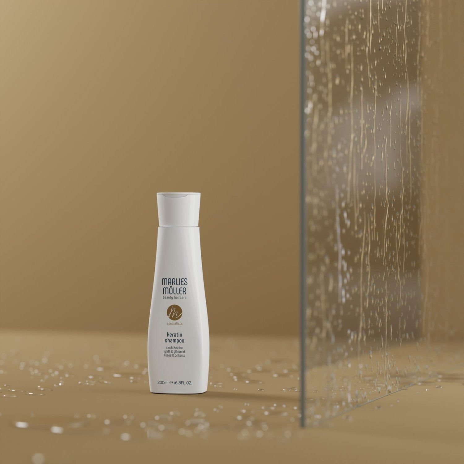 keratin shampoo sleek & shine