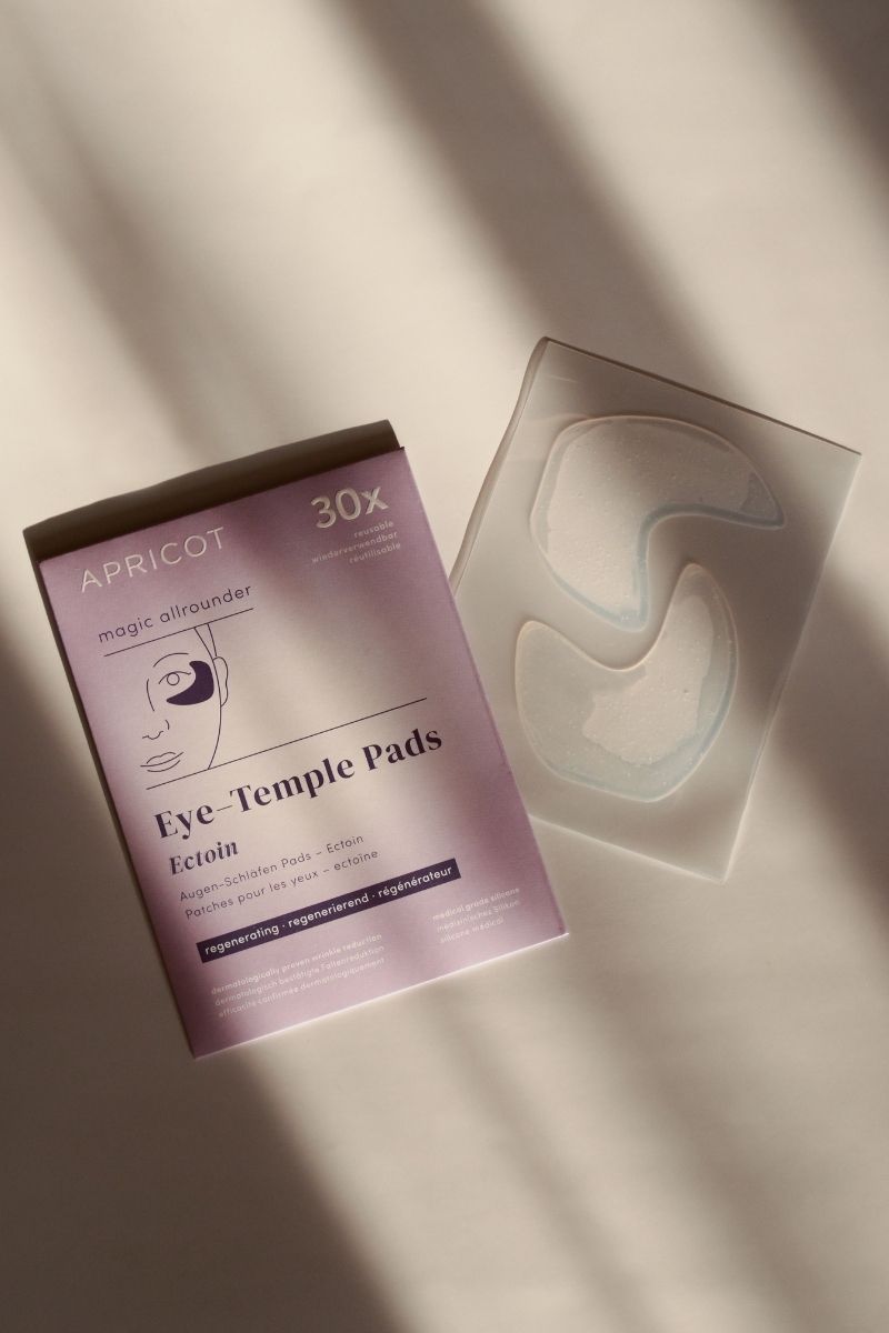 Augen-Schläfen Pads mit Ectoin