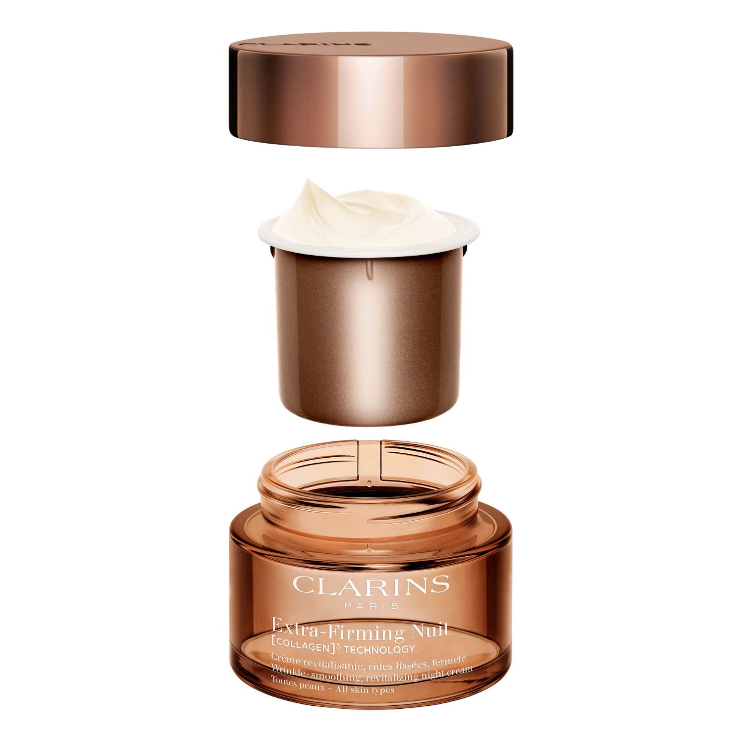 Extra-Firming Nuit [COLLAGEN]³ TECHNOLOGY Crème Toutes Peaux Refill