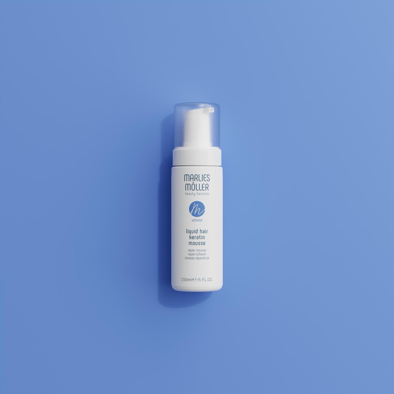 liquid hair keratin mousse