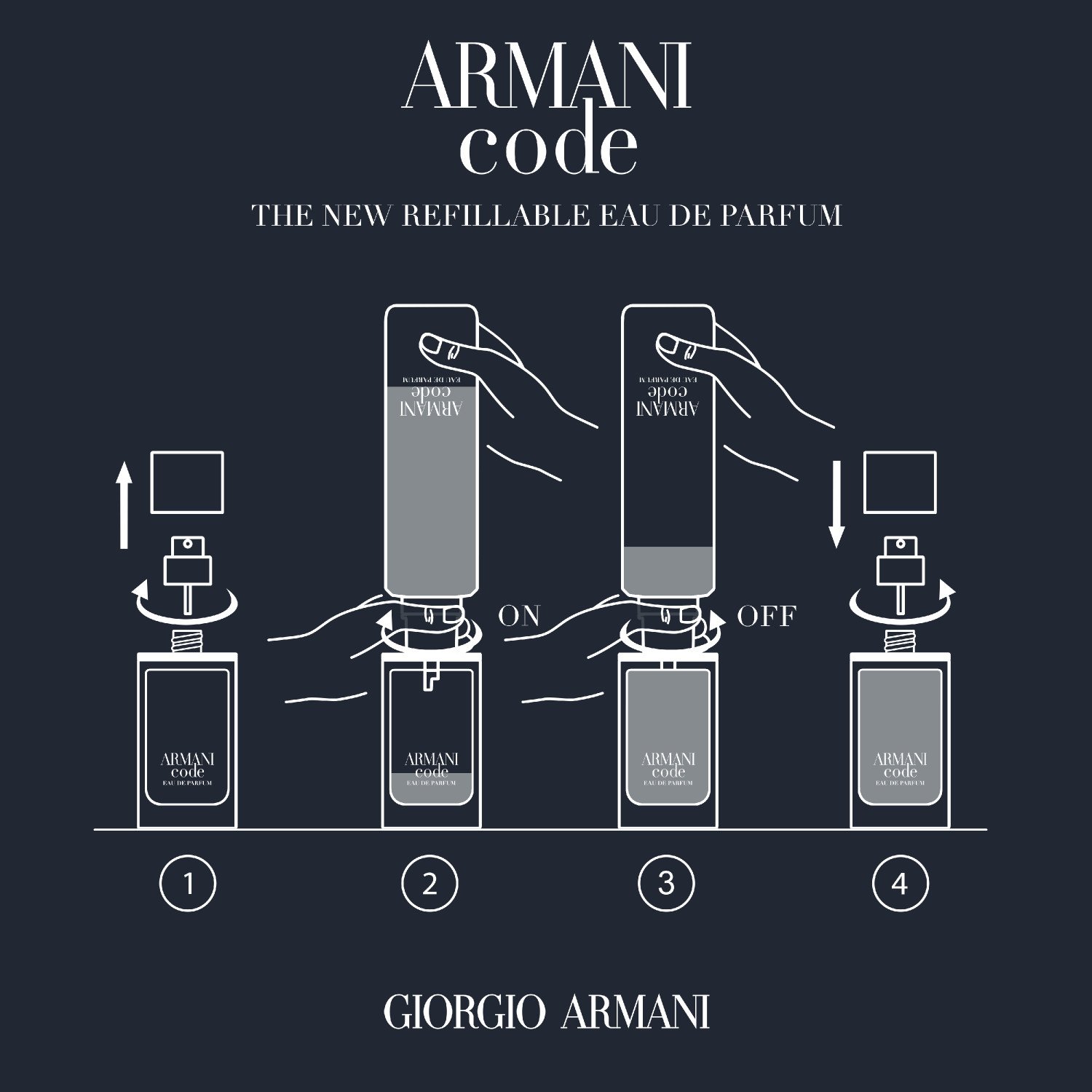 Armani Code Eau de Parfum Refill