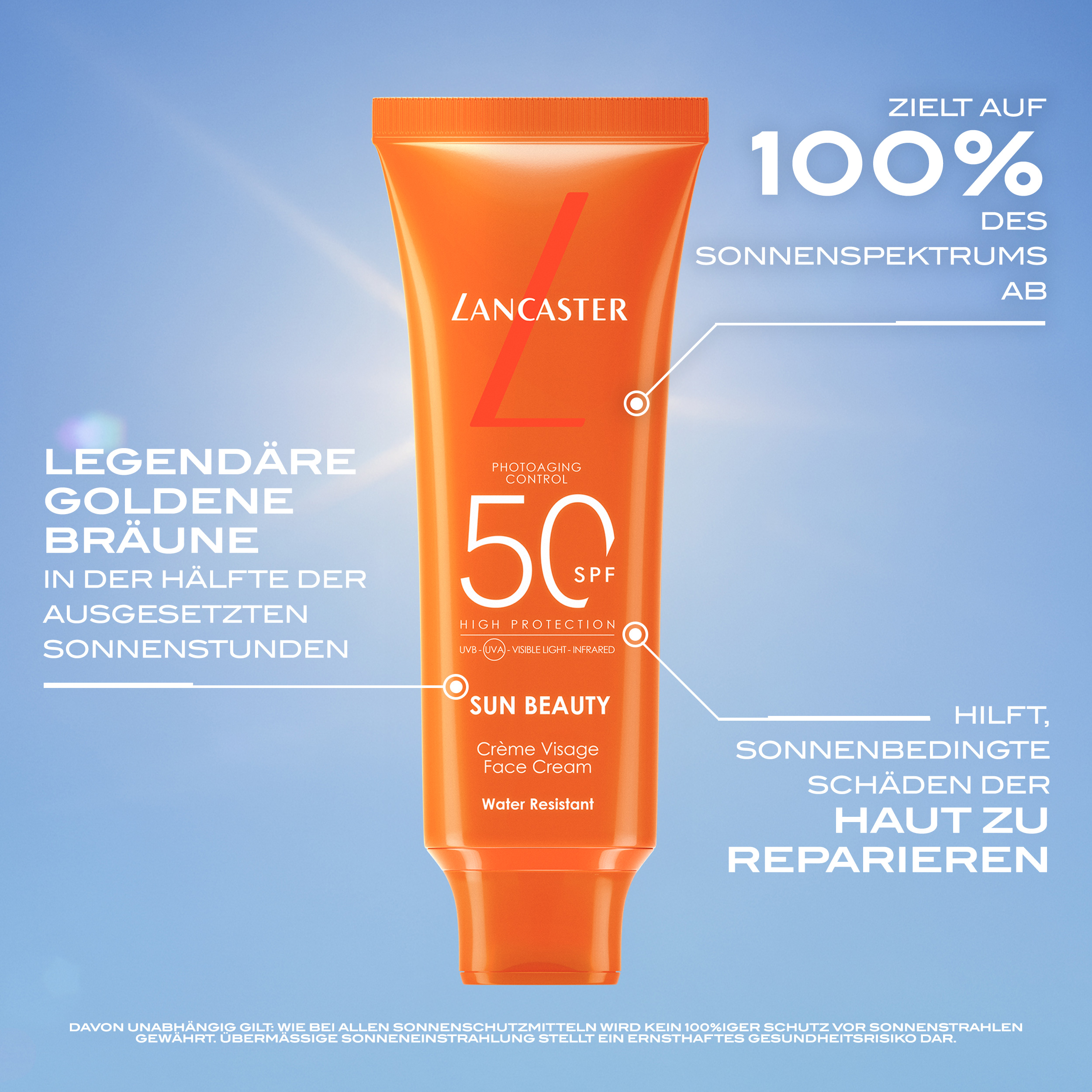 SUN BEAUTY  Gesichtscreme SPF50