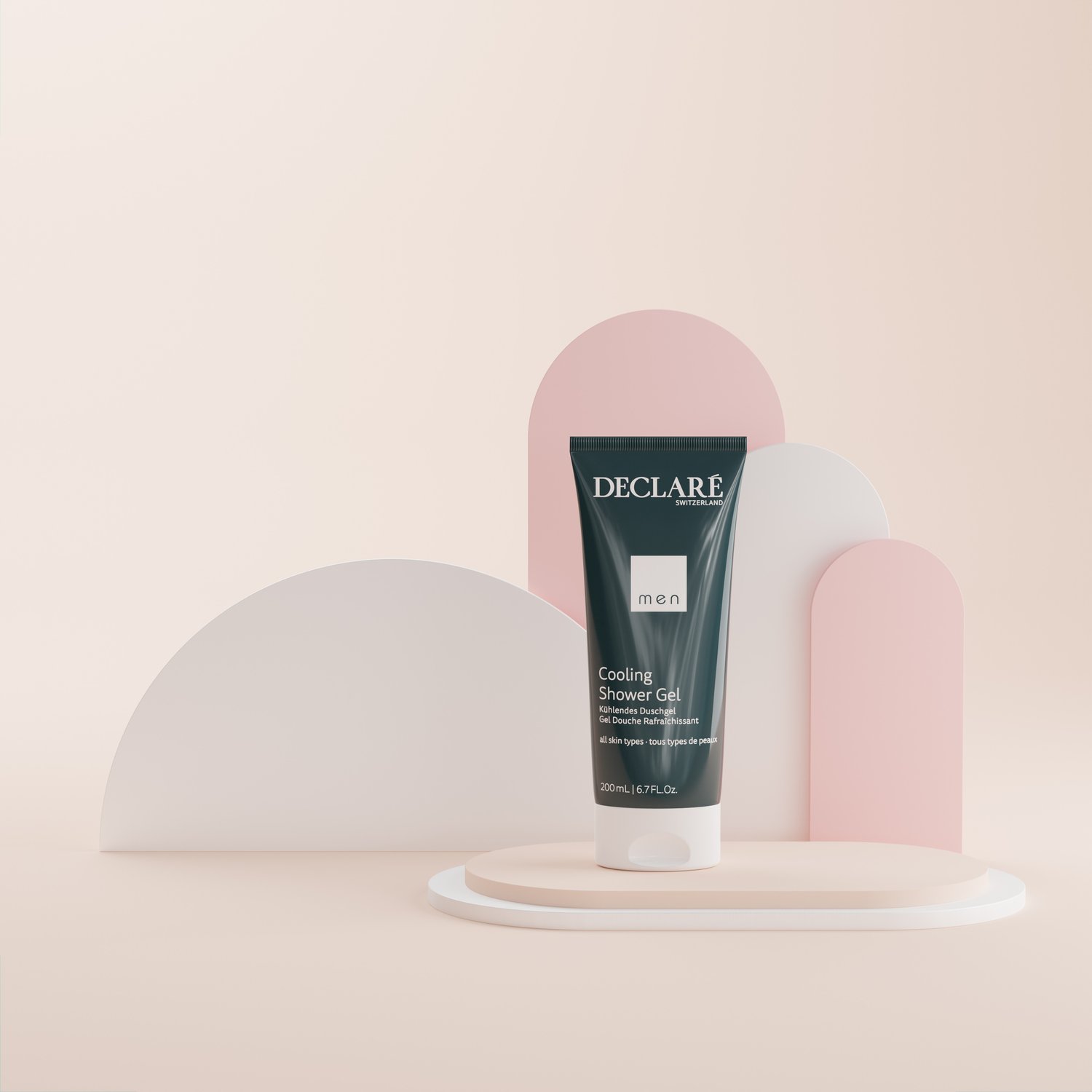Men cooling shower gel