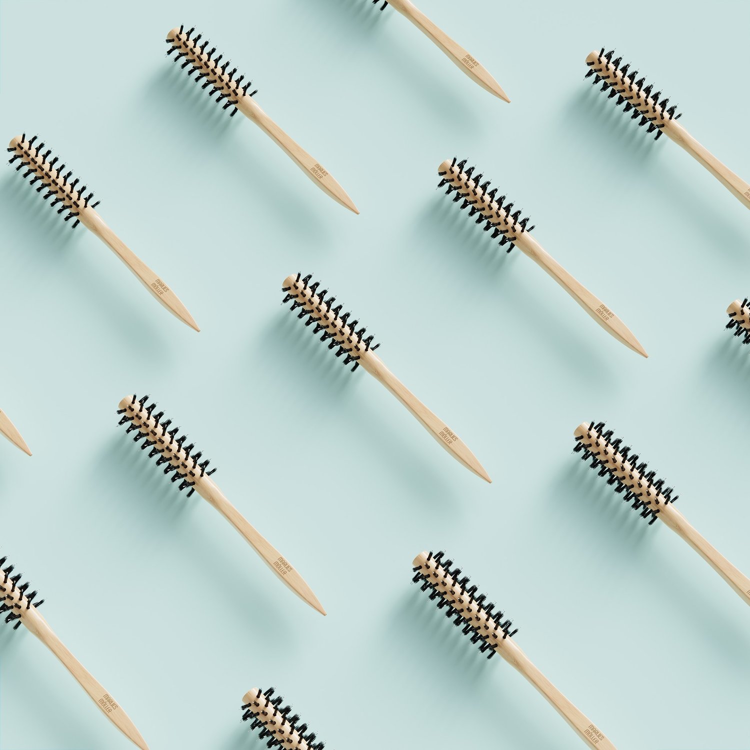 small round styling brush