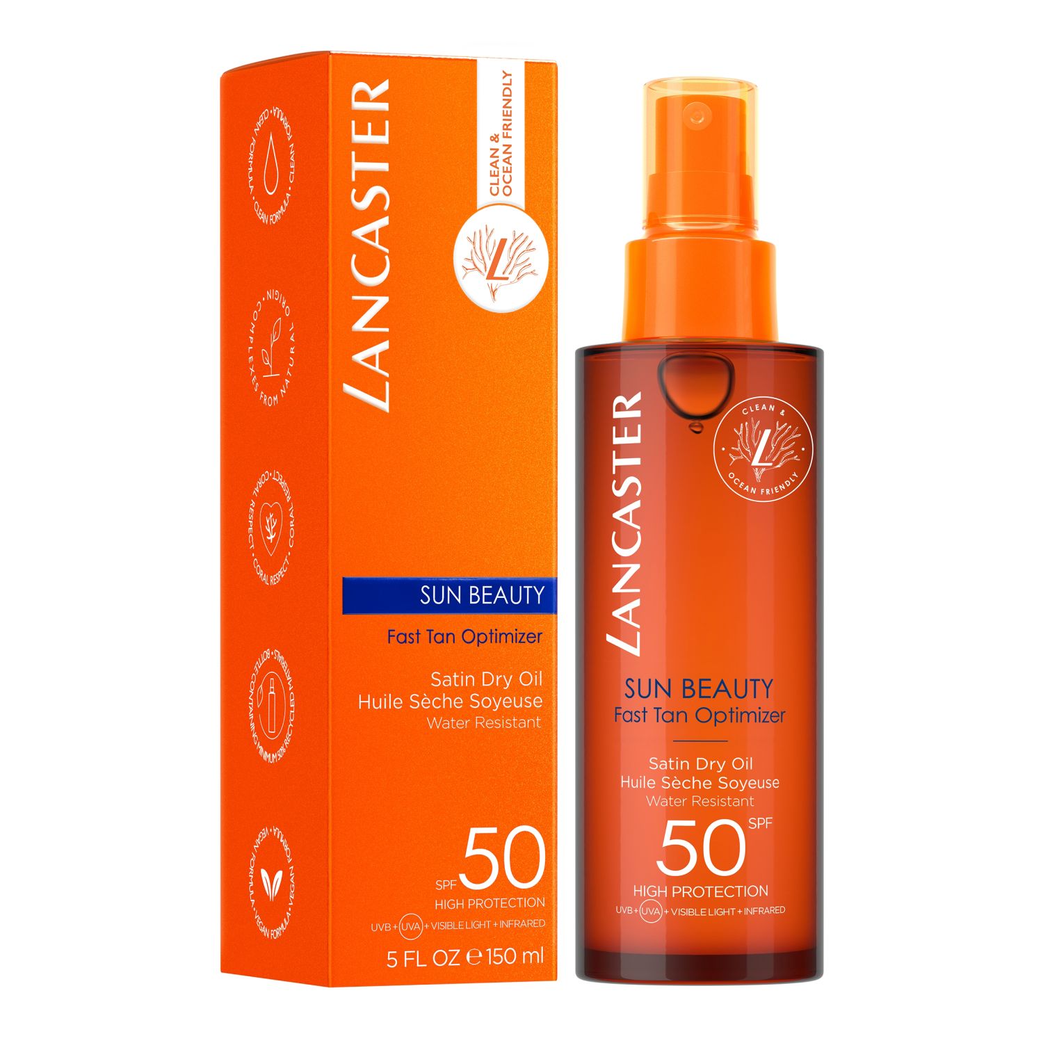 SUN BEAUTY  Fast Tan Optimizer Pflegendes Sonnenöl SPF50