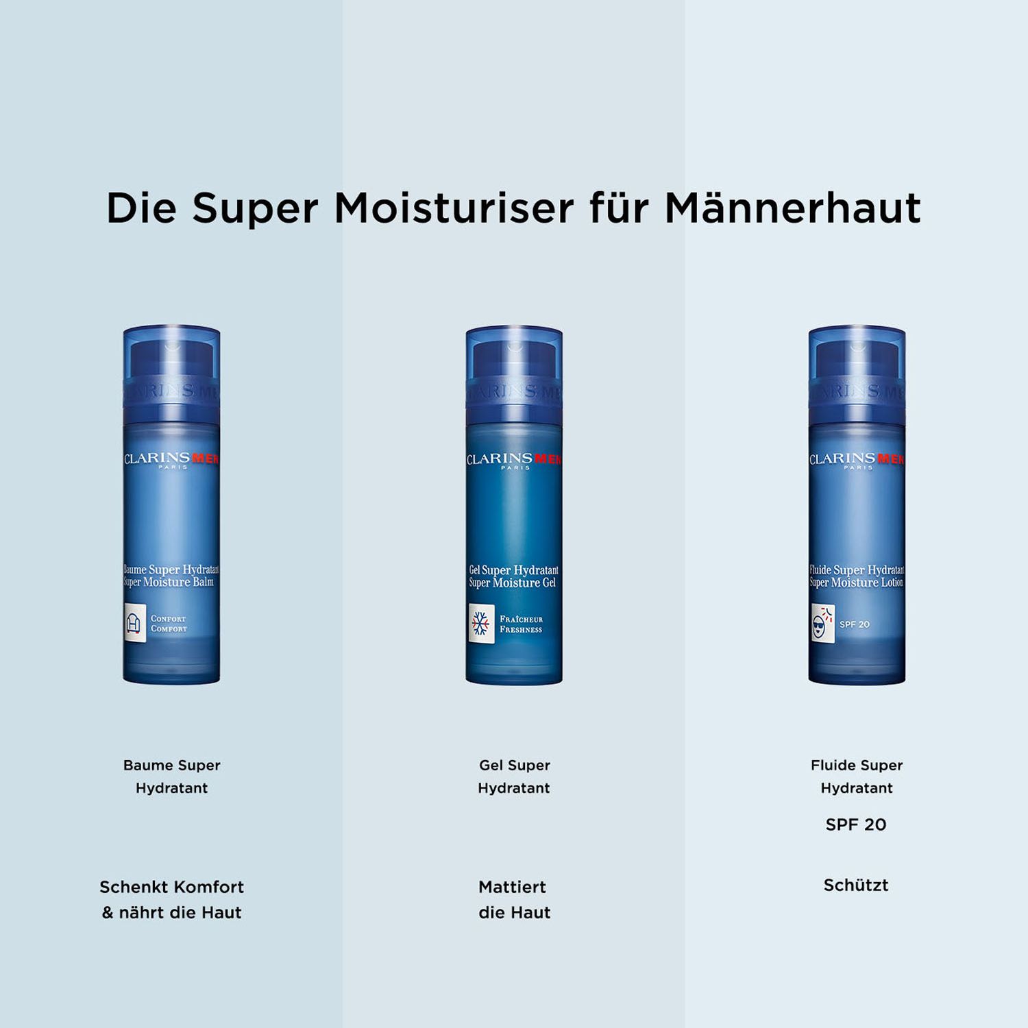 CLARINSMEN Gel Super Hydratant