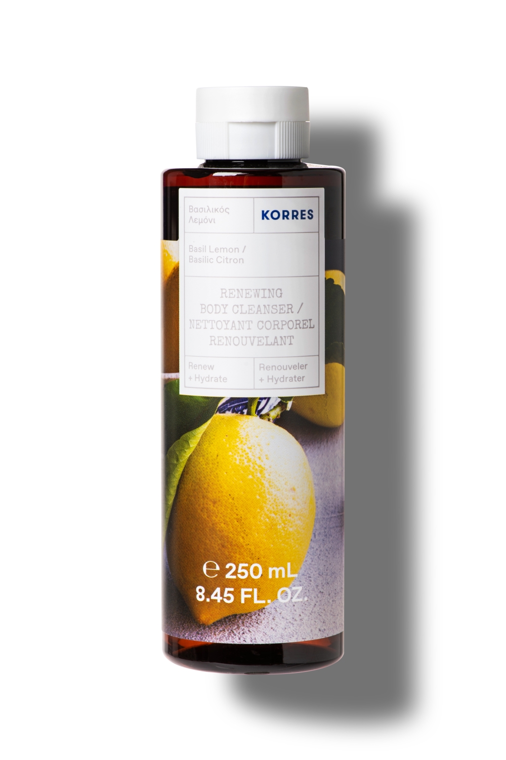 BASIL LEMON Revitalisierendes Duschgel