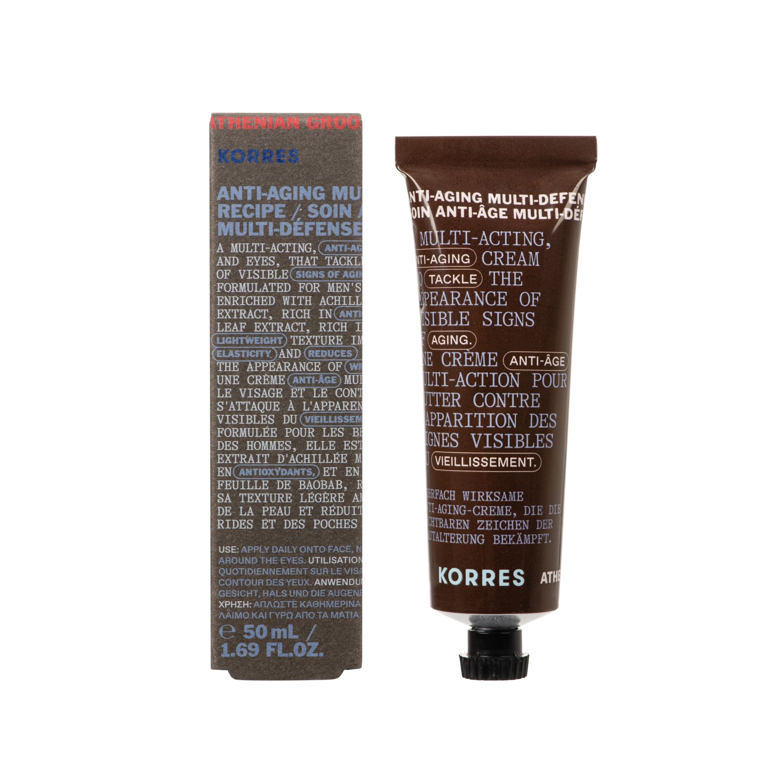 ATHENIAN GROOMING Anti-Aging Creme für Gesicht und Augen