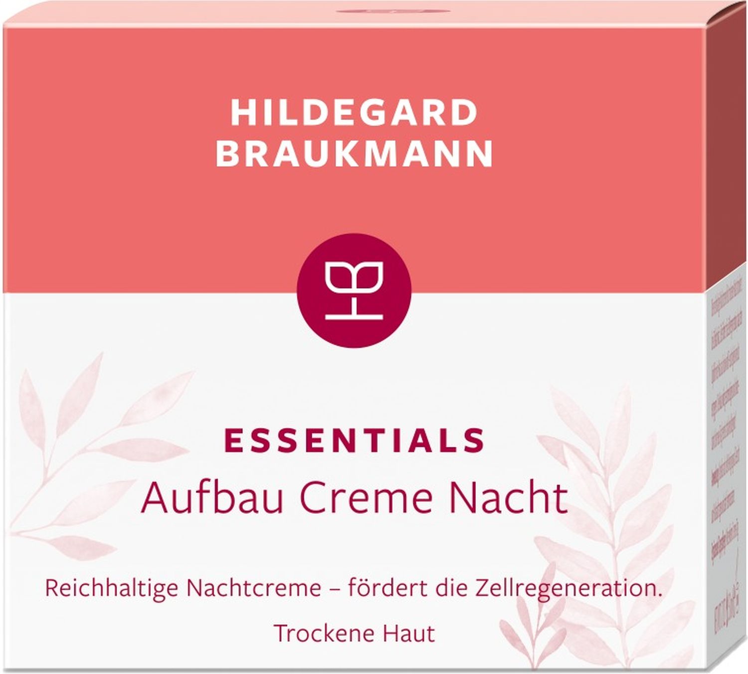 Aufbau Creme Nacht