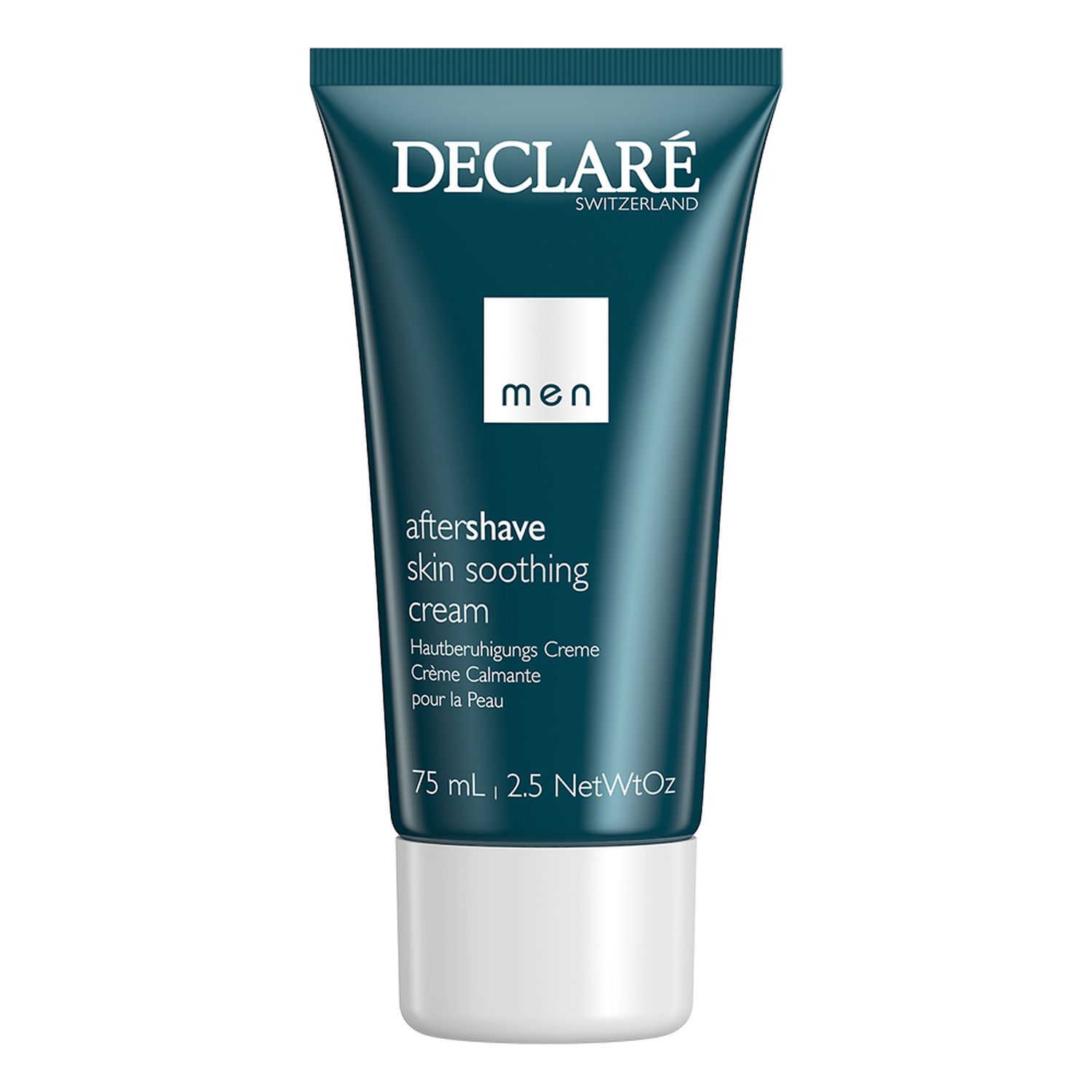 Men aftershave skin soothing cream