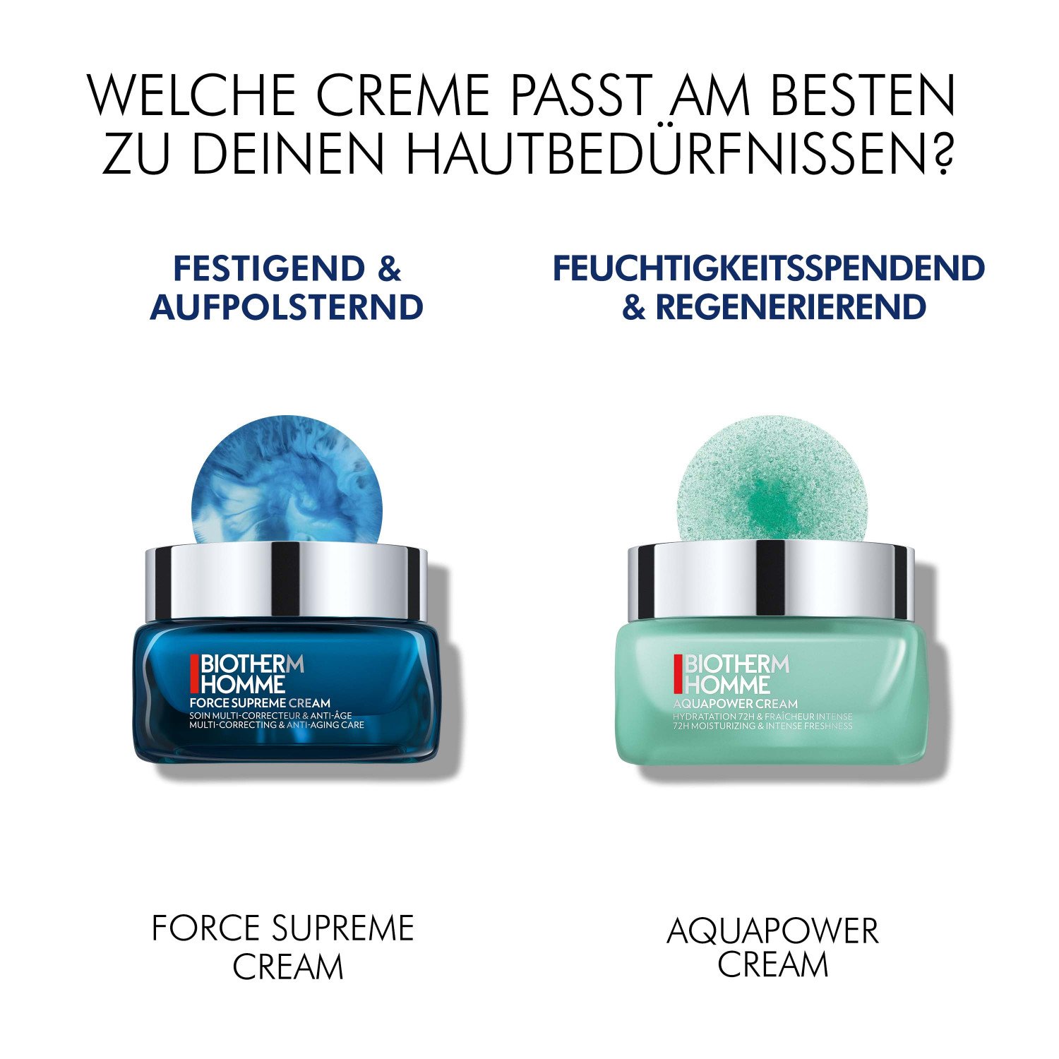 Homme Aquapower 72H Gesichtsgel