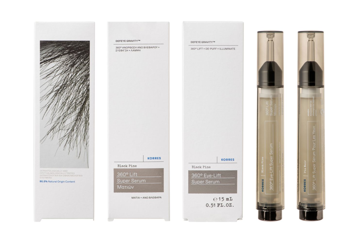 BLACK PINE 4D Bio-ShapeLift Super Serum für ein 360° Augenlifting