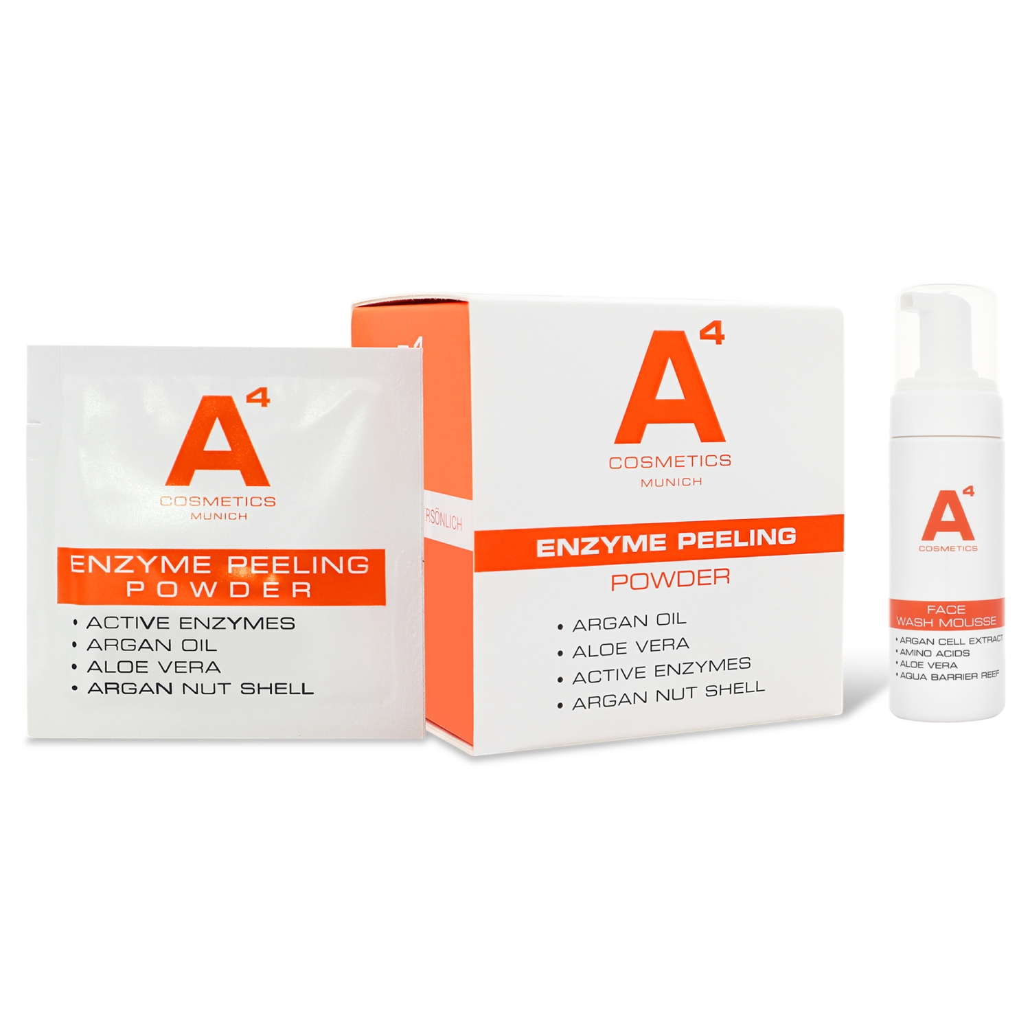 A4 Enzyme Peeling Powder onpack