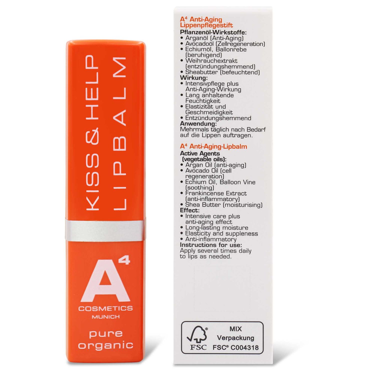 Kiss & Help Lipbalm