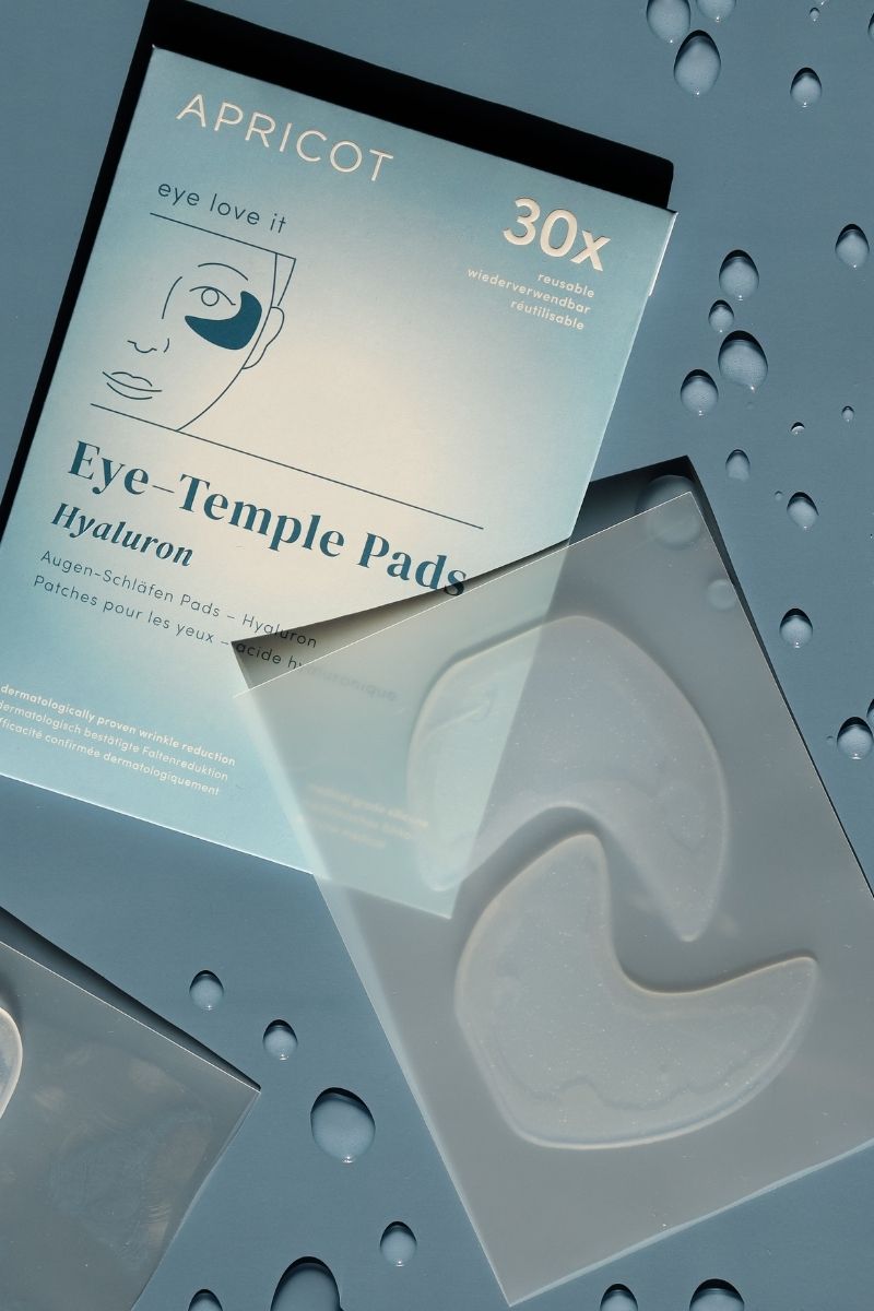 Augen-Schläfen Pads mit Hyaluron