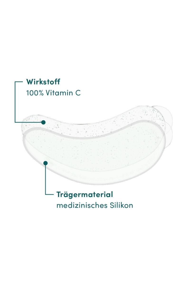 Augenpads mit Vitamin C