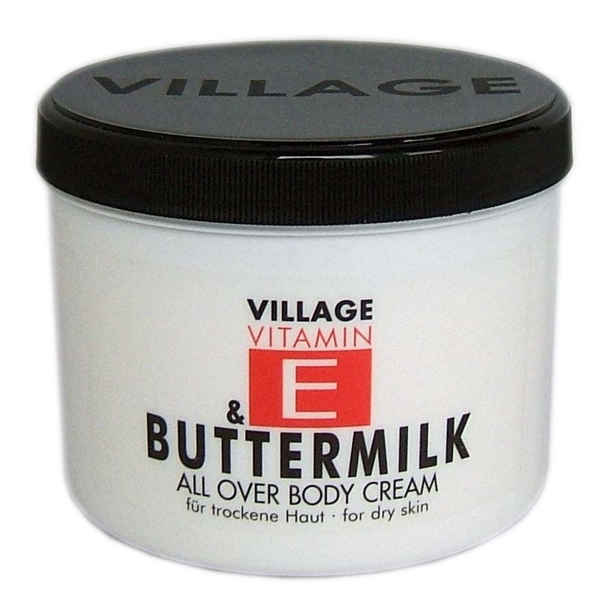 Village Vitamin E Bodycream Buttermilk