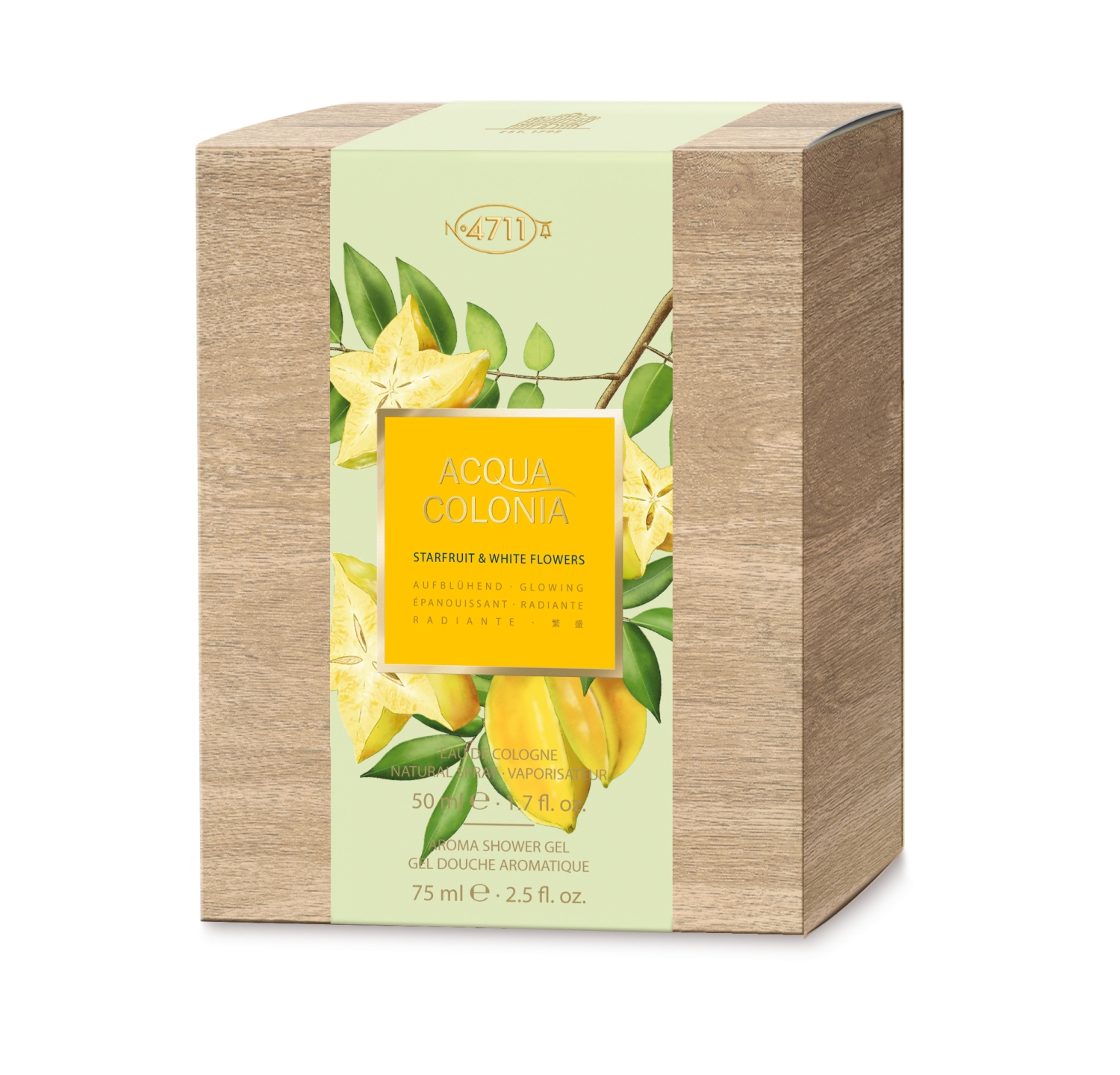 Starfruit & White Flowers Set