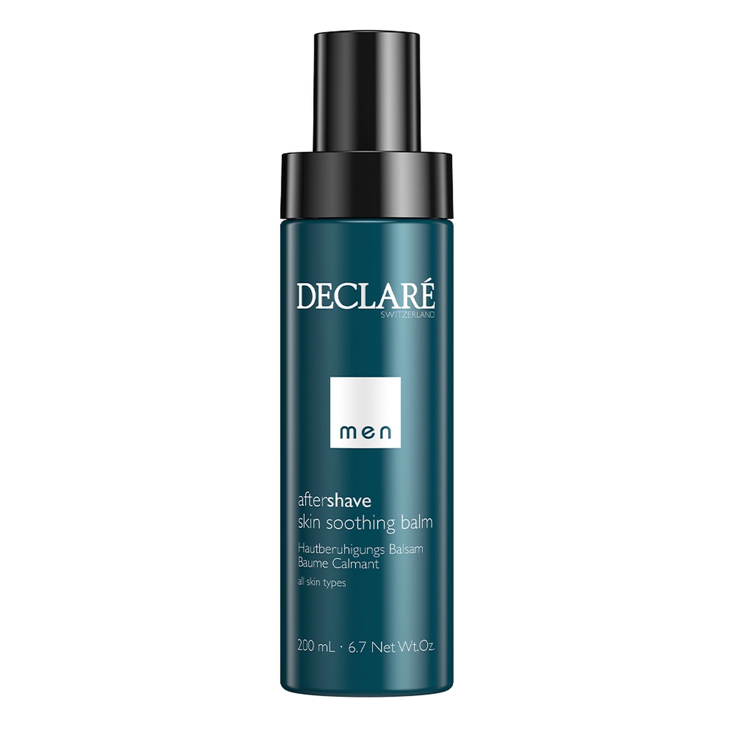 Men aftershave skin soothing balm