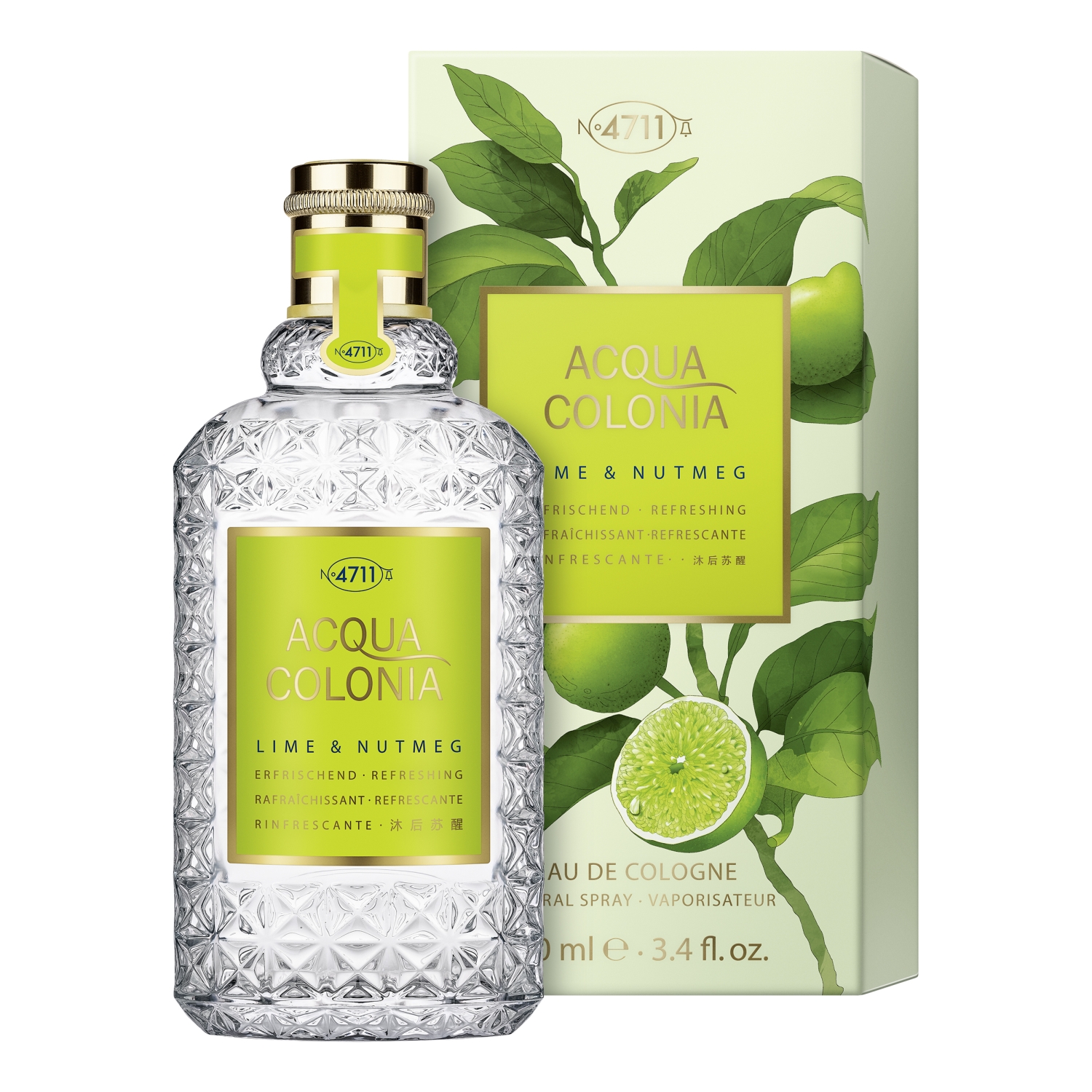 Lime & Nutmeg Eau de Cologne