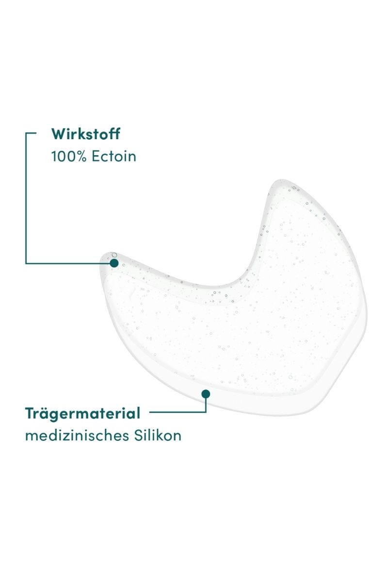 Augen-Schläfen Pads mit Ectoin
