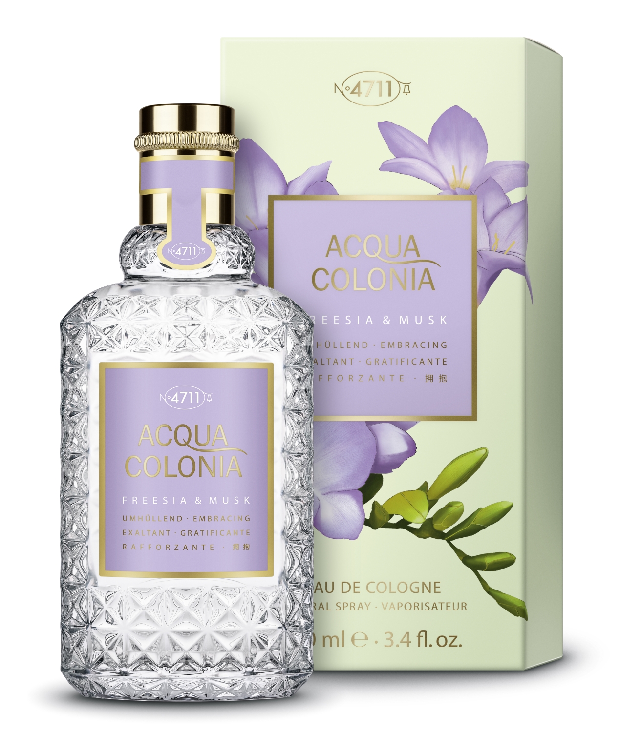 FREESIA & MUSK Eau de Cologne Natural Spray