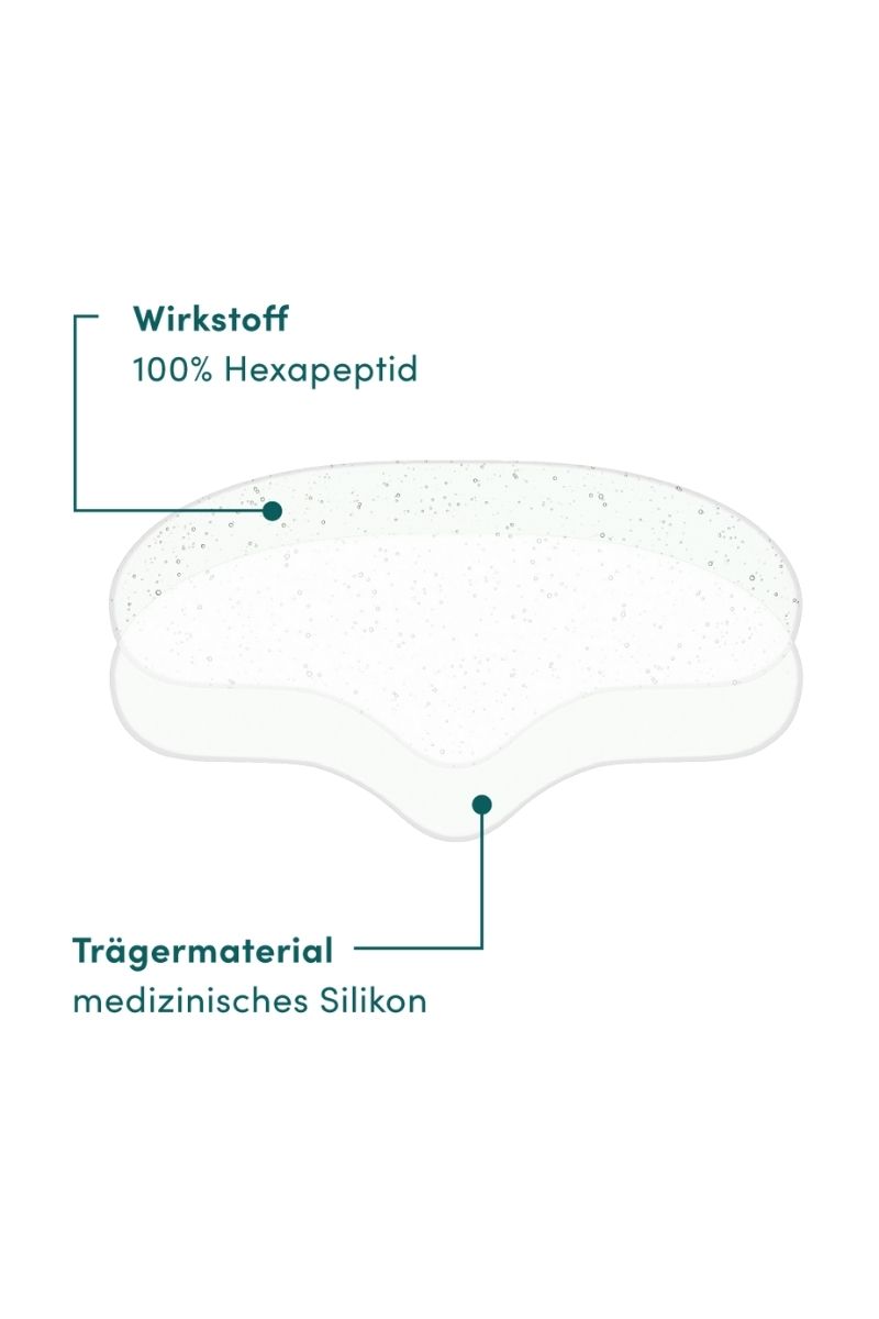 Stirn Pad mit Hexapeptid-8