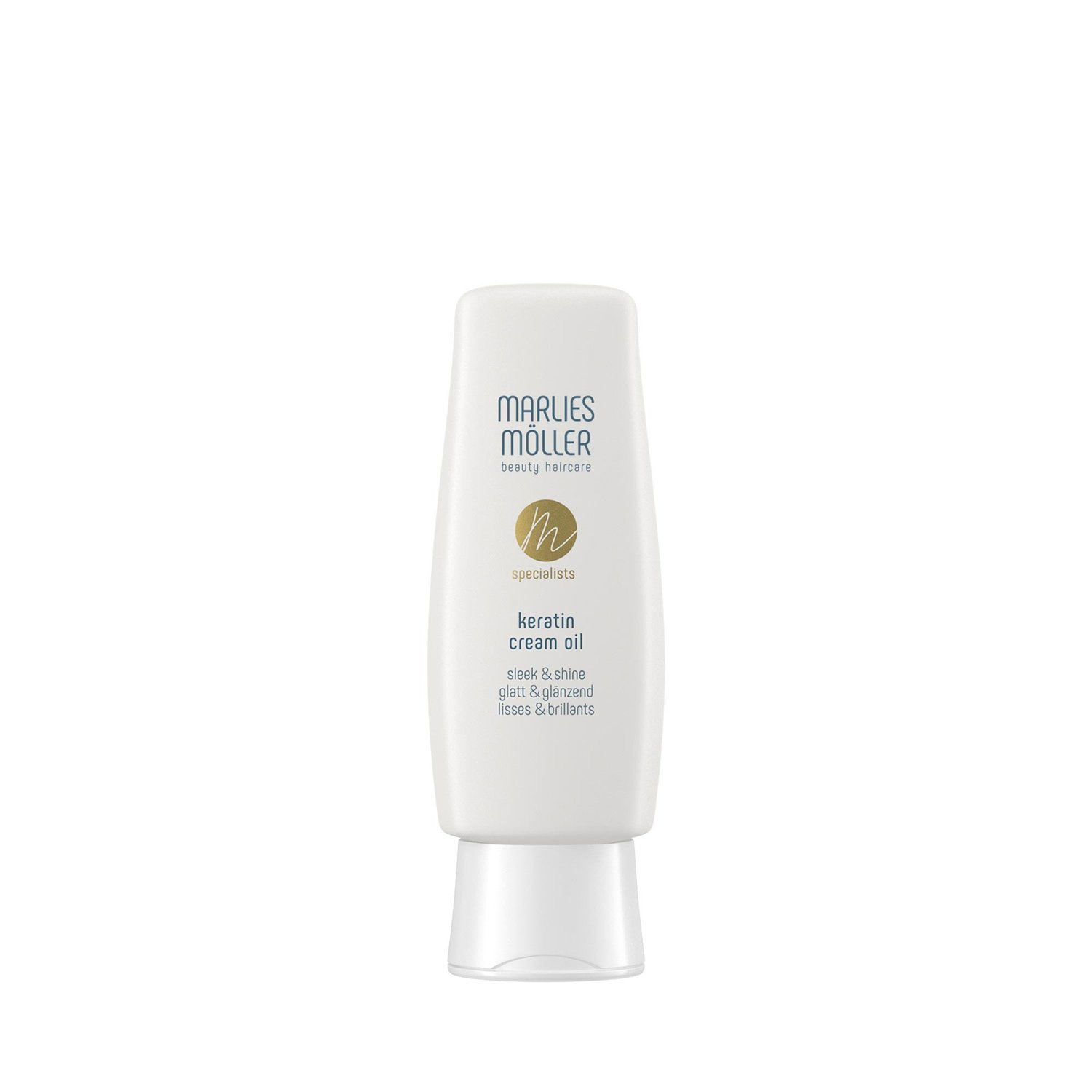 keratin cream oil sleek & shine