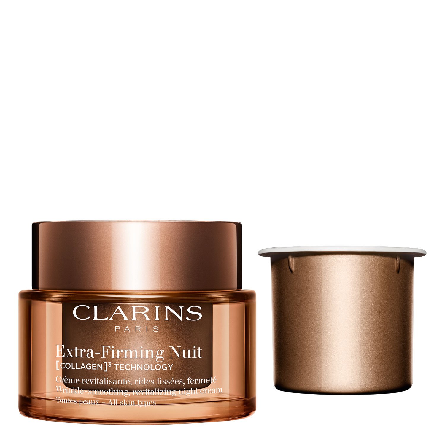 Extra-Firming Nuit [COLLAGEN]³ TECHNOLOGY Crème Toutes Peaux refillable