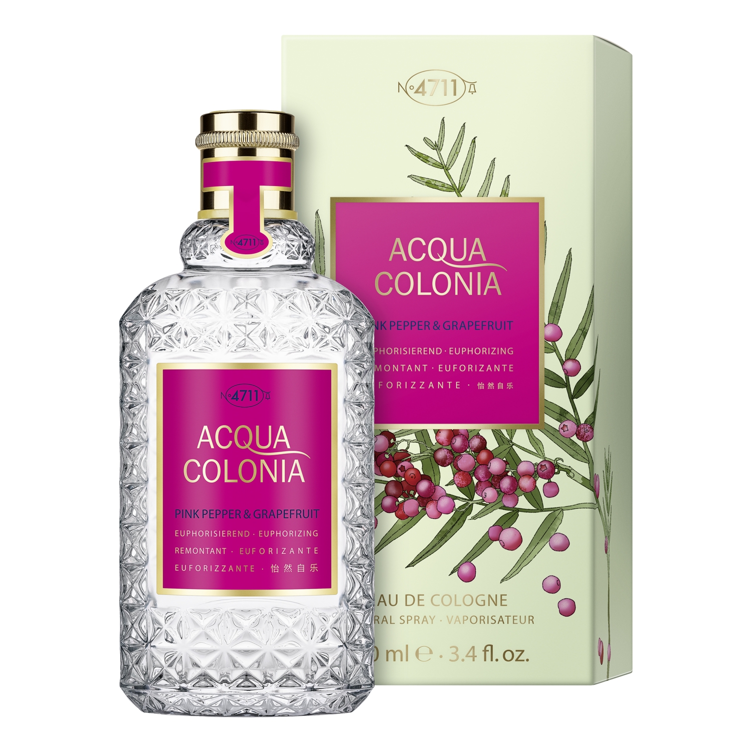 Pink Pepper & Grapefruit Eau de Cologne