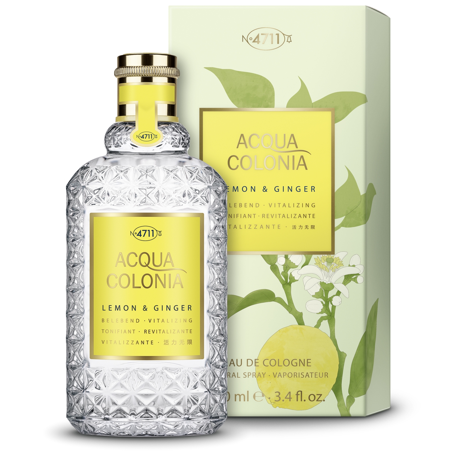 Lemon & Ginger Eau de Cologne