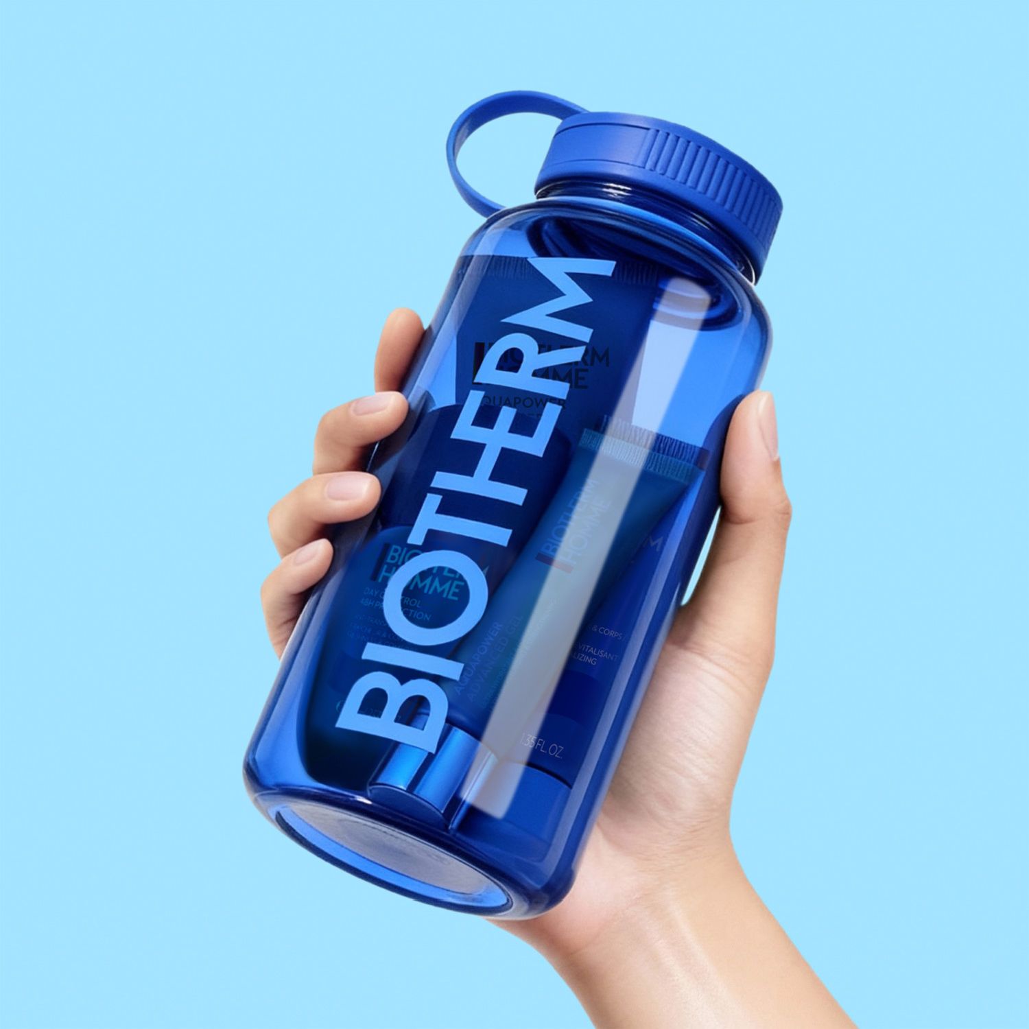 Aqua Drop-Set Blau