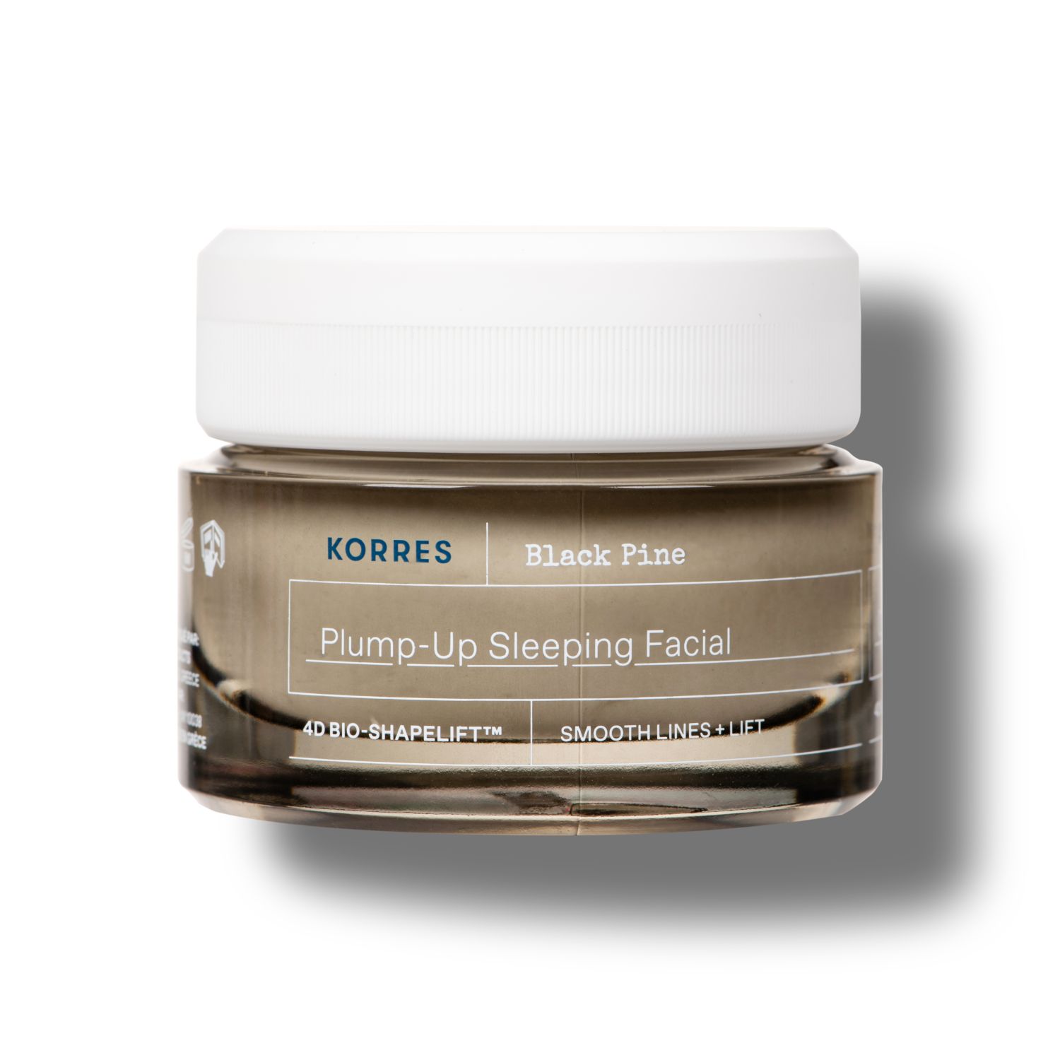 BLACK PINE 4D Bio-ShapeLift Aufpolsternde Nachtcreme für straffe Haut